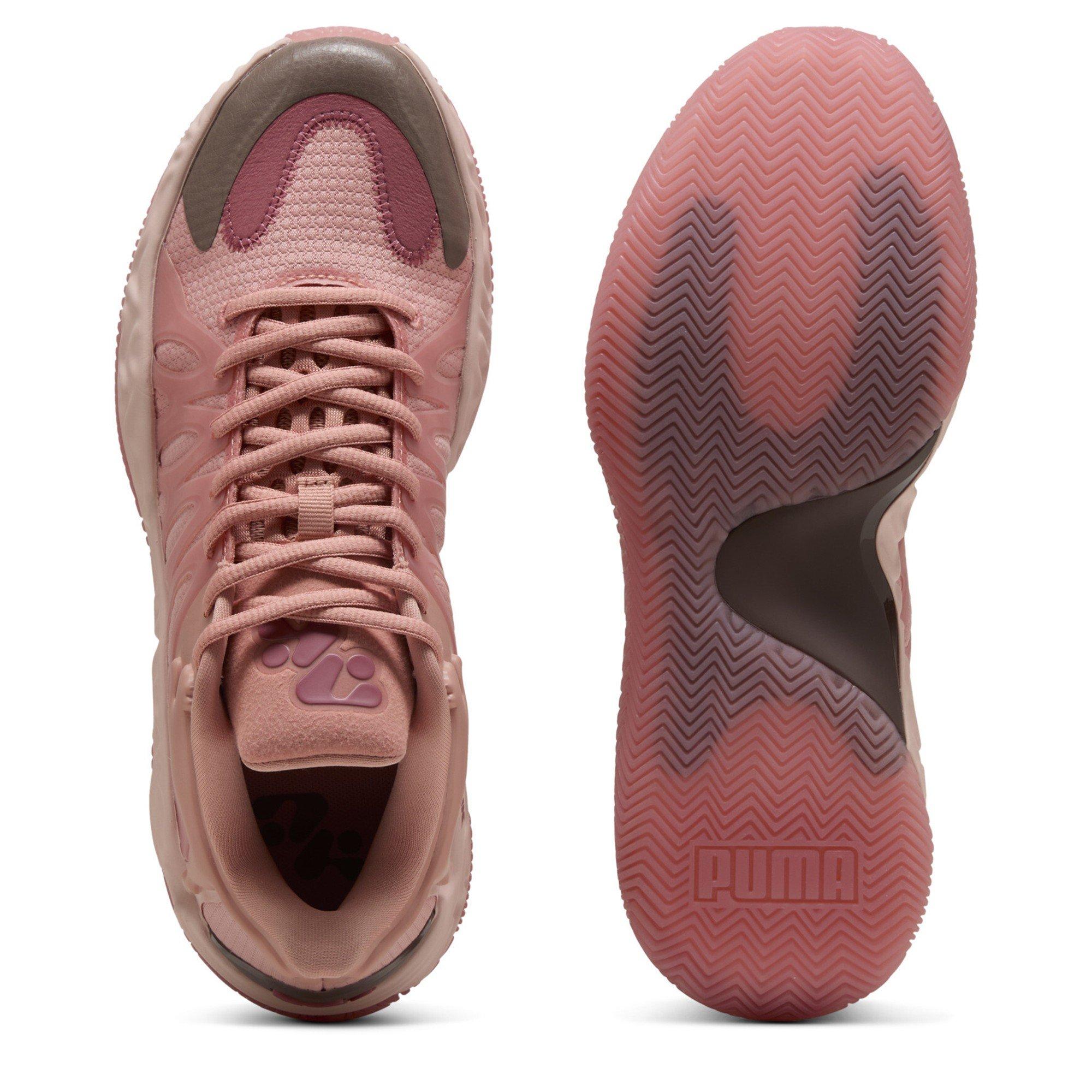 Poppy Pink-Ro - Puma - Men's Hali 1 Basketball Trainers - 3