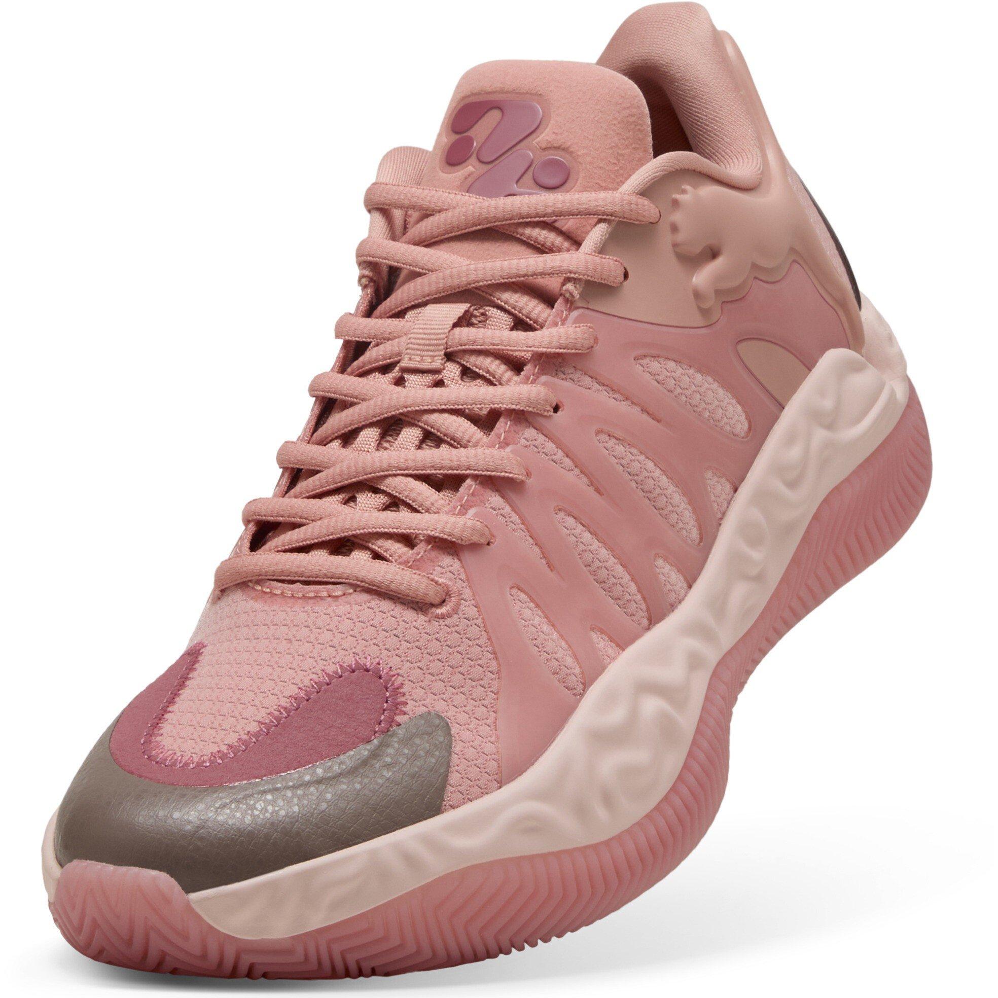Poppy Pink-Ro - Puma - Men's Hali 1 Basketball Trainers - 6