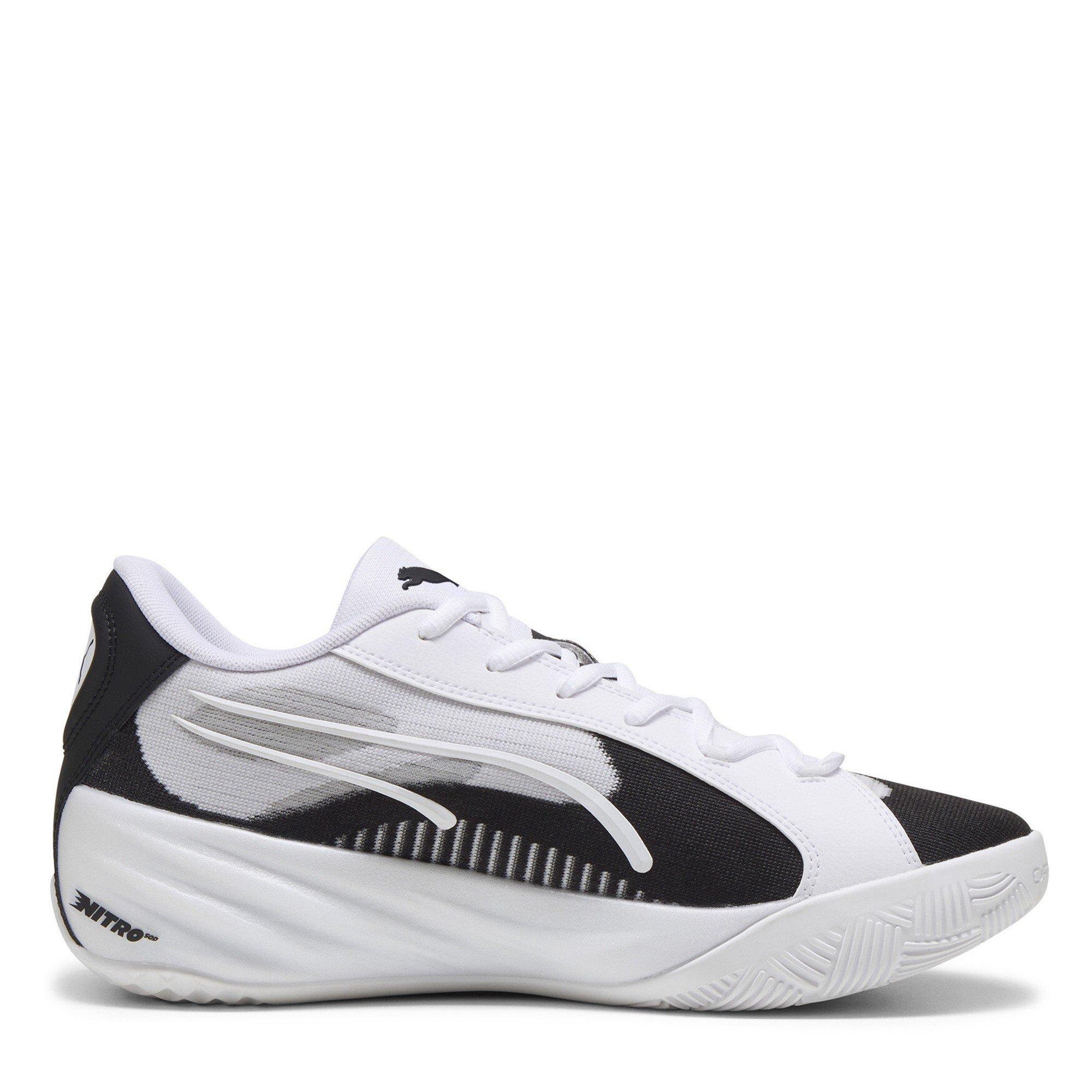 Puma White-Pu - Puma - Men's All-Pro Nitro Team Basketball Trainers - 4