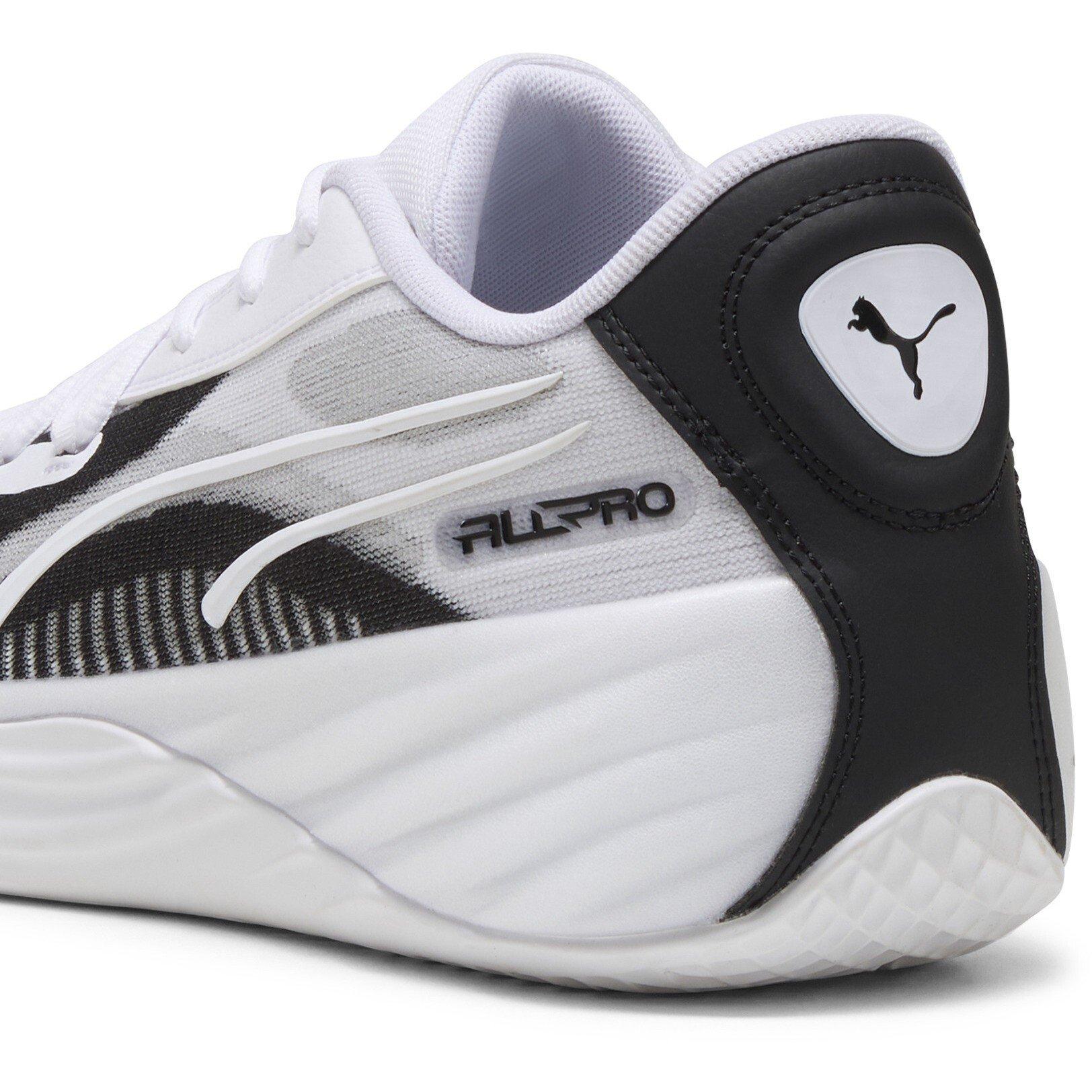 Puma White-Pu - Puma - Men's All-Pro Nitro Team Basketball Trainers - 5