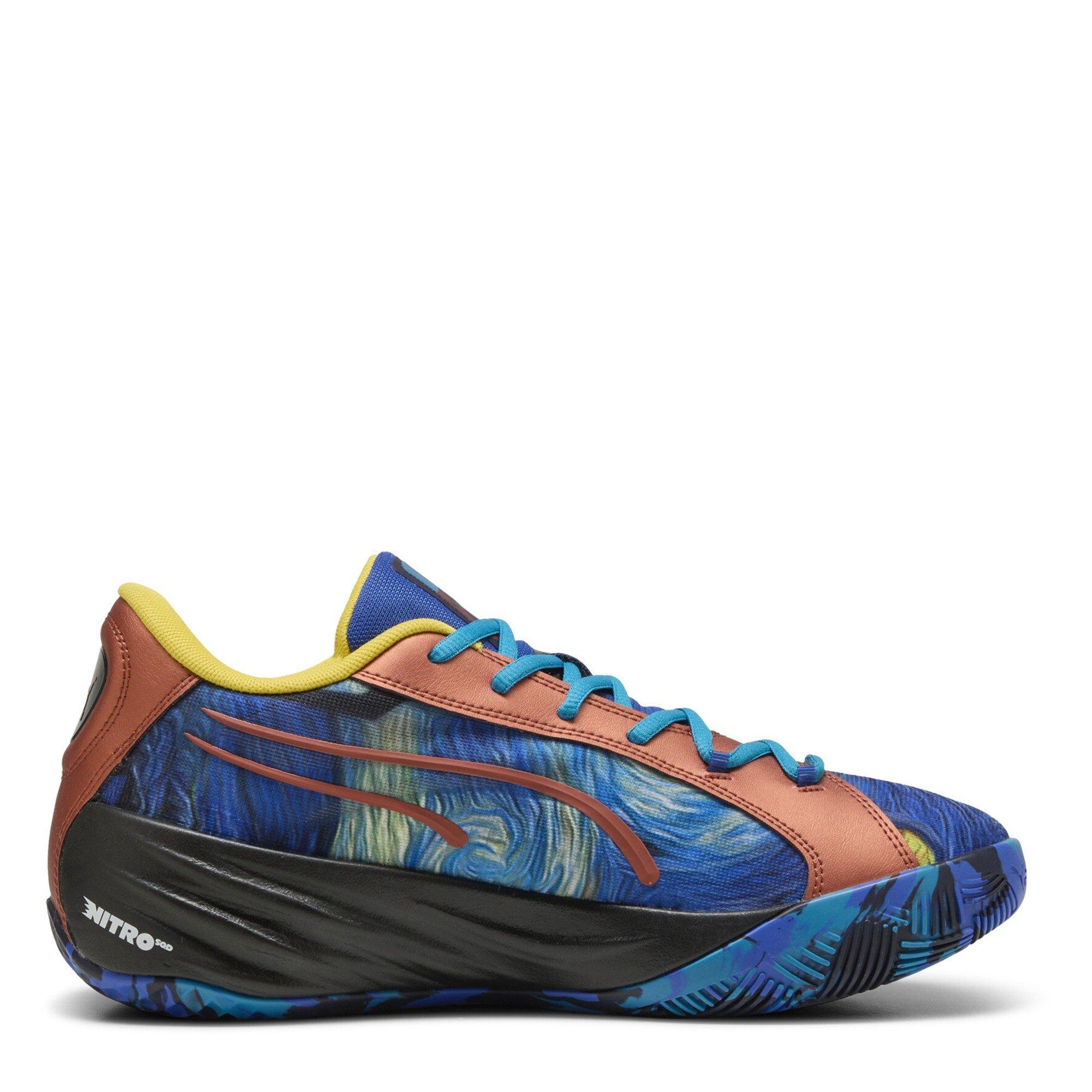 Vivid Blue-Tr - Puma - Men's All-Pro Nitro Dylan Exhib Basketball Trainers - 5