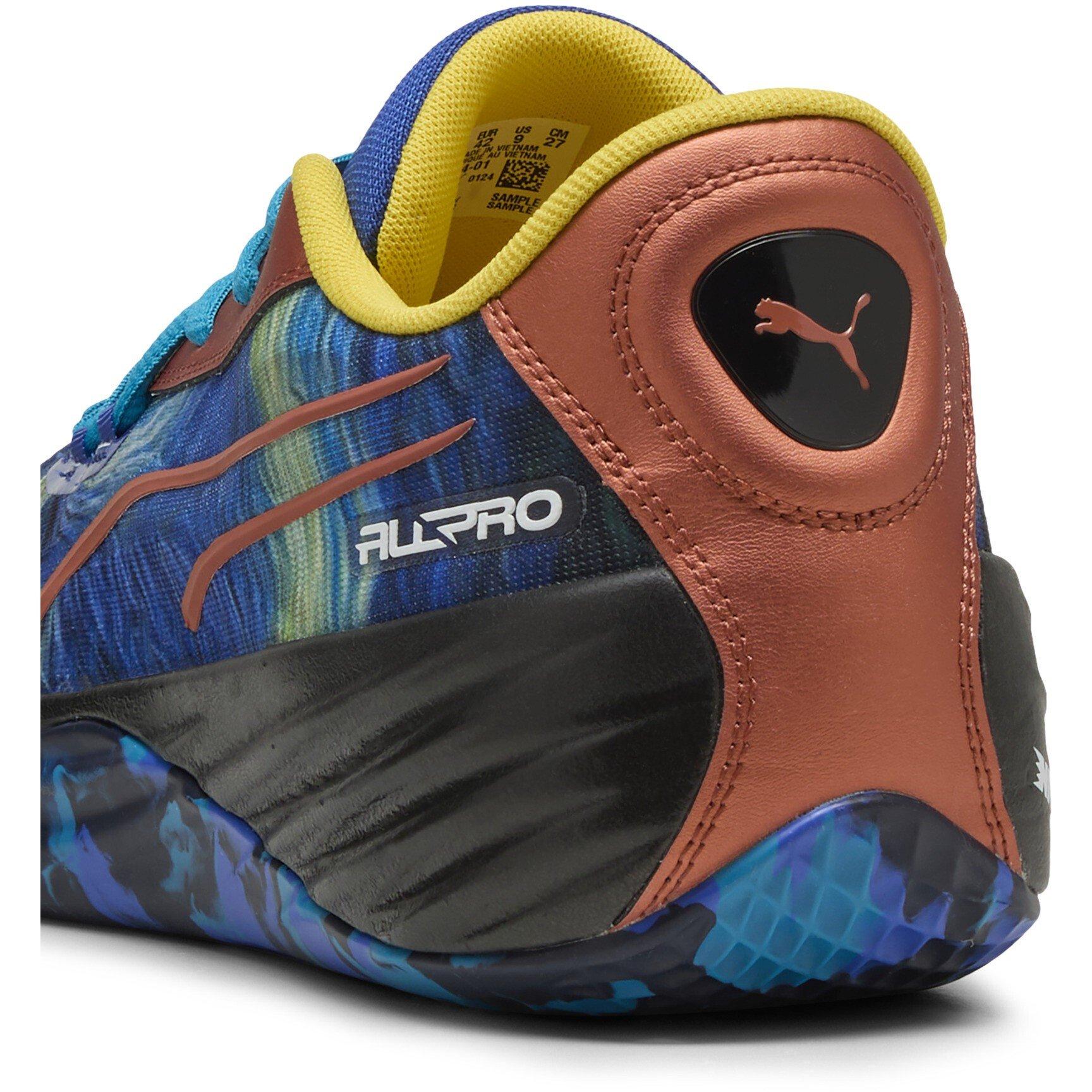 Vivid Blue-Tr - Puma - Men's All-Pro Nitro Dylan Exhib Basketball Trainers - 6