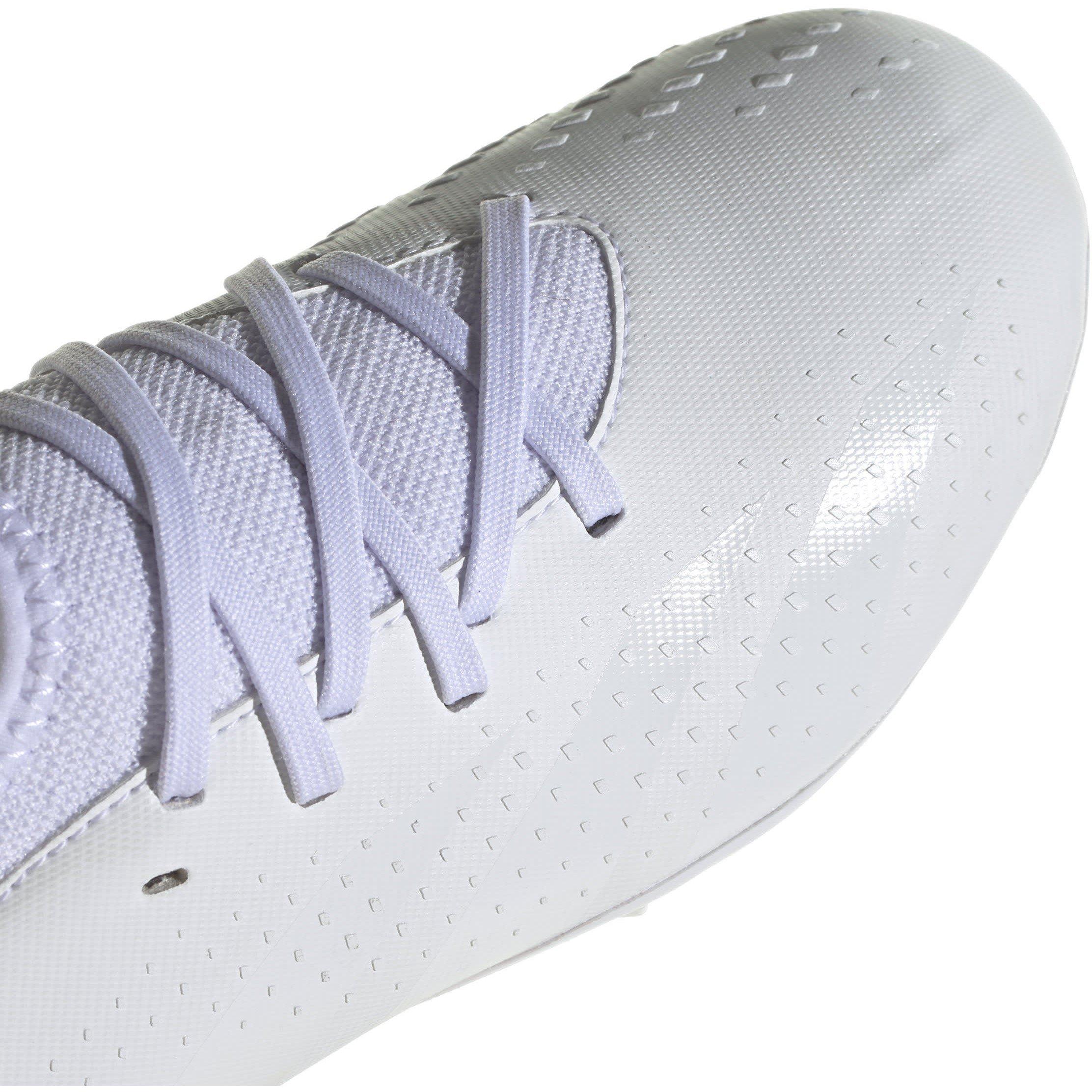 Ftwwht/Ftwwht/C - adidas - Predator Accuracy.3 Junior Firm Ground Football Boots - 8