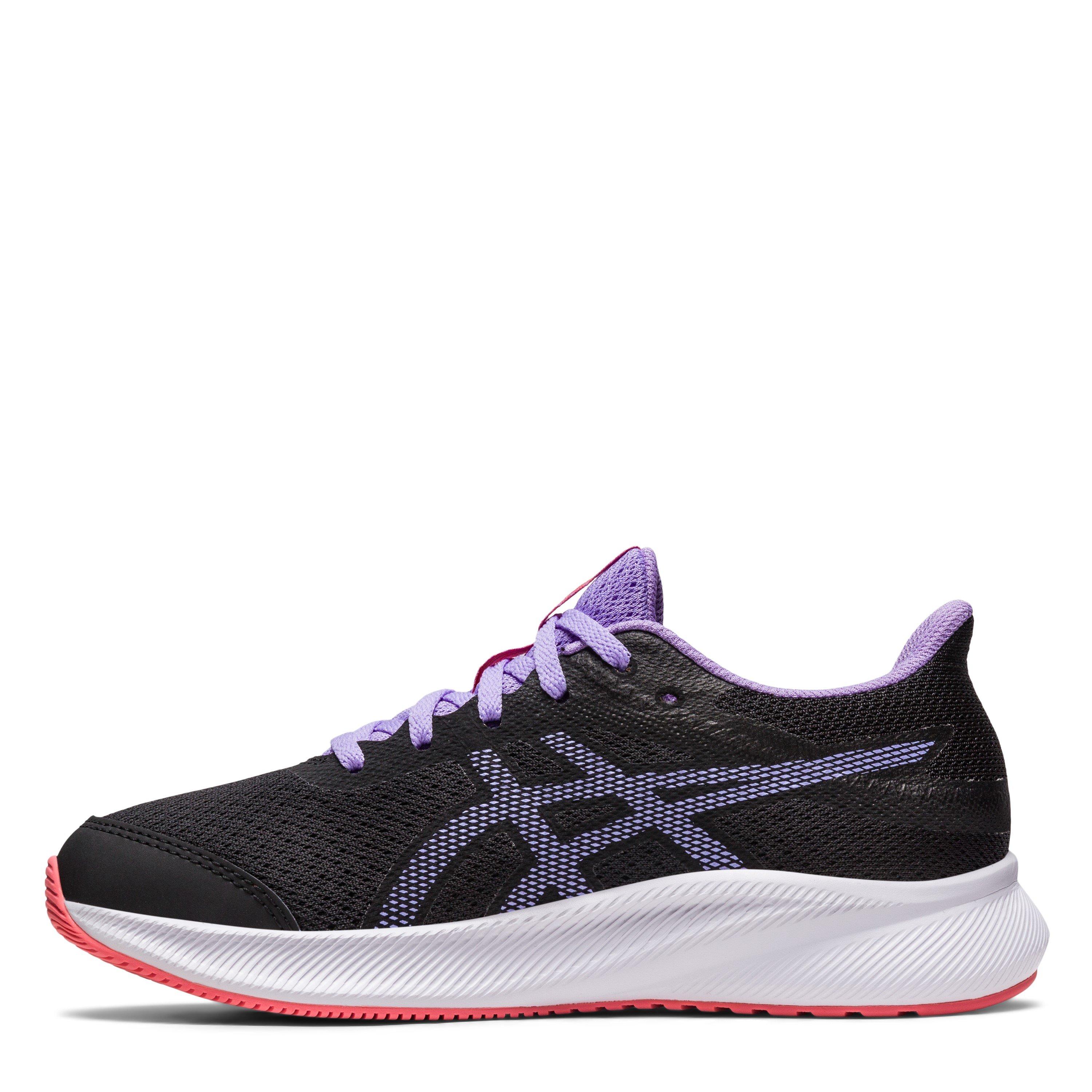 Black/Digital V - Asics - Kids' Patriot 13 Everyday Neutral Road Running Shoes - 2