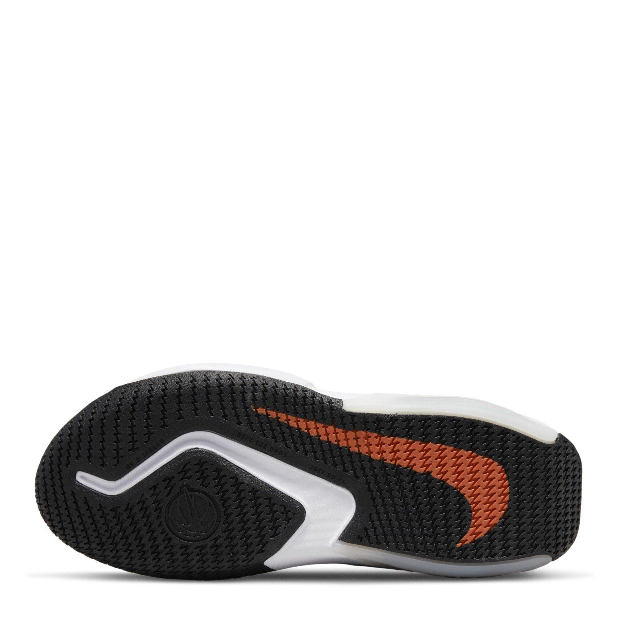 Black/Summit Wh - Nike - Air Zoom Crossover Big Kids' Basketball Shoes - 3