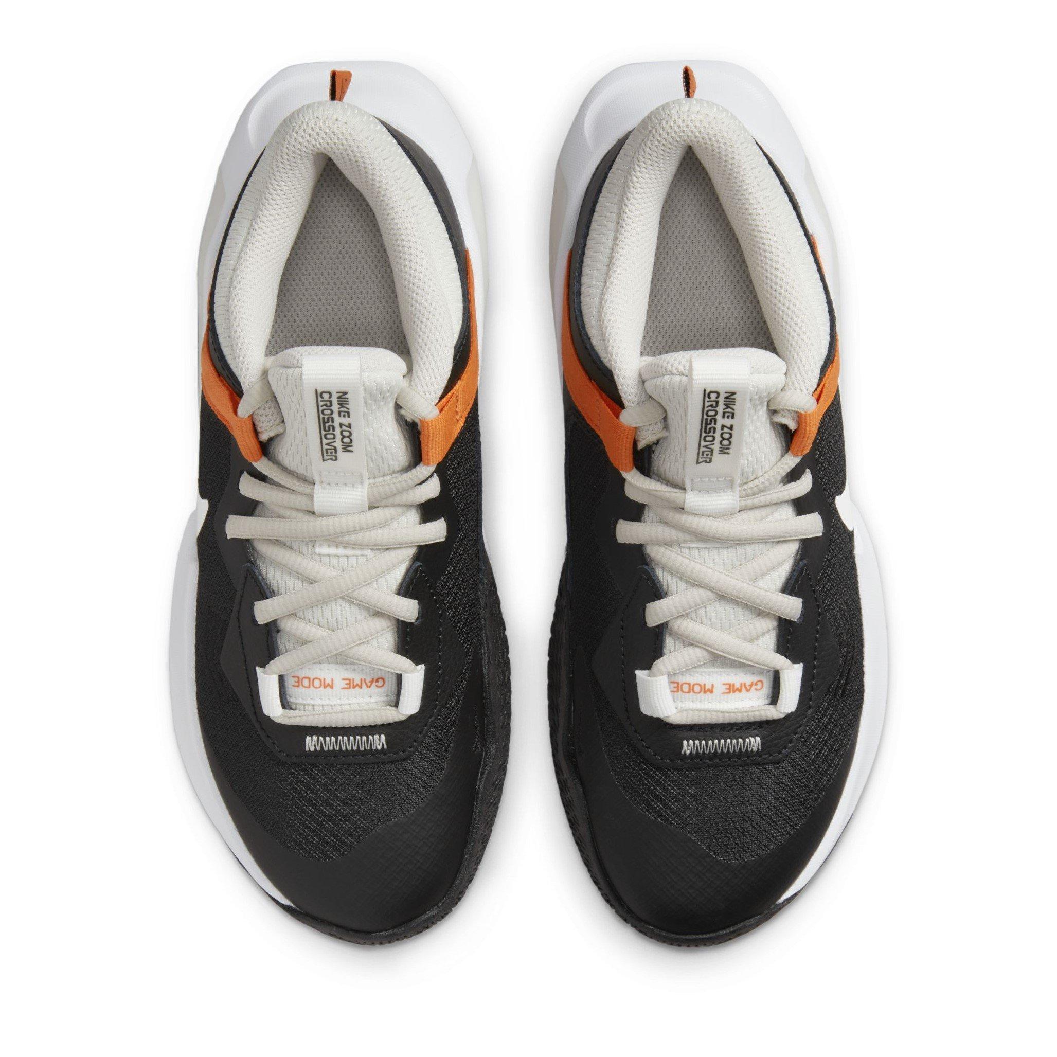 Black/Summit Wh - Nike - Air Zoom Crossover Big Kids' Basketball Shoes - 5