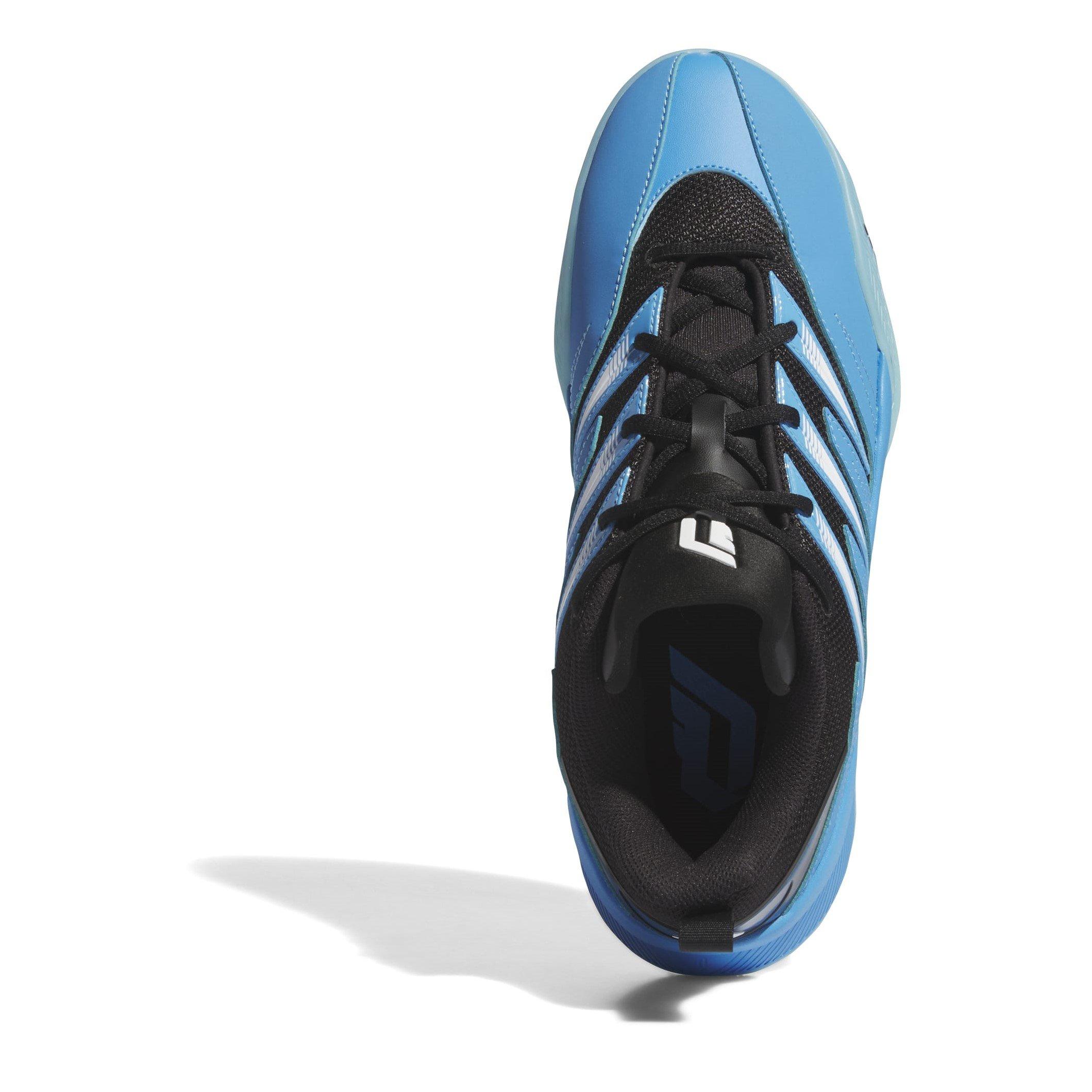 P.Blue/Blk/Wht - adidas - Dame Certified 3 Basketball Shoes - 5