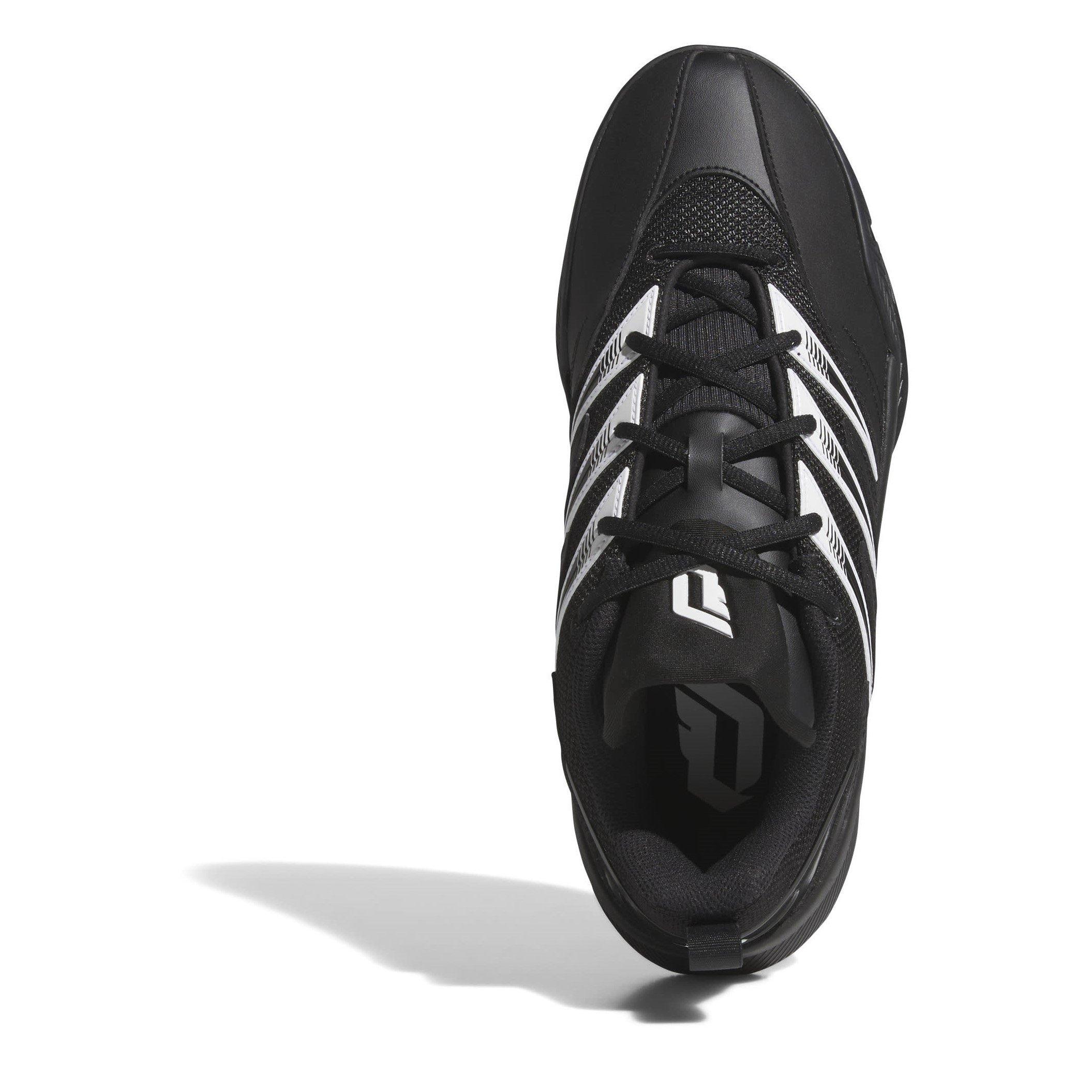 C.Blk/Wht/C.Blk - adidas - Dame Certified 3 Basketball Shoes - 5