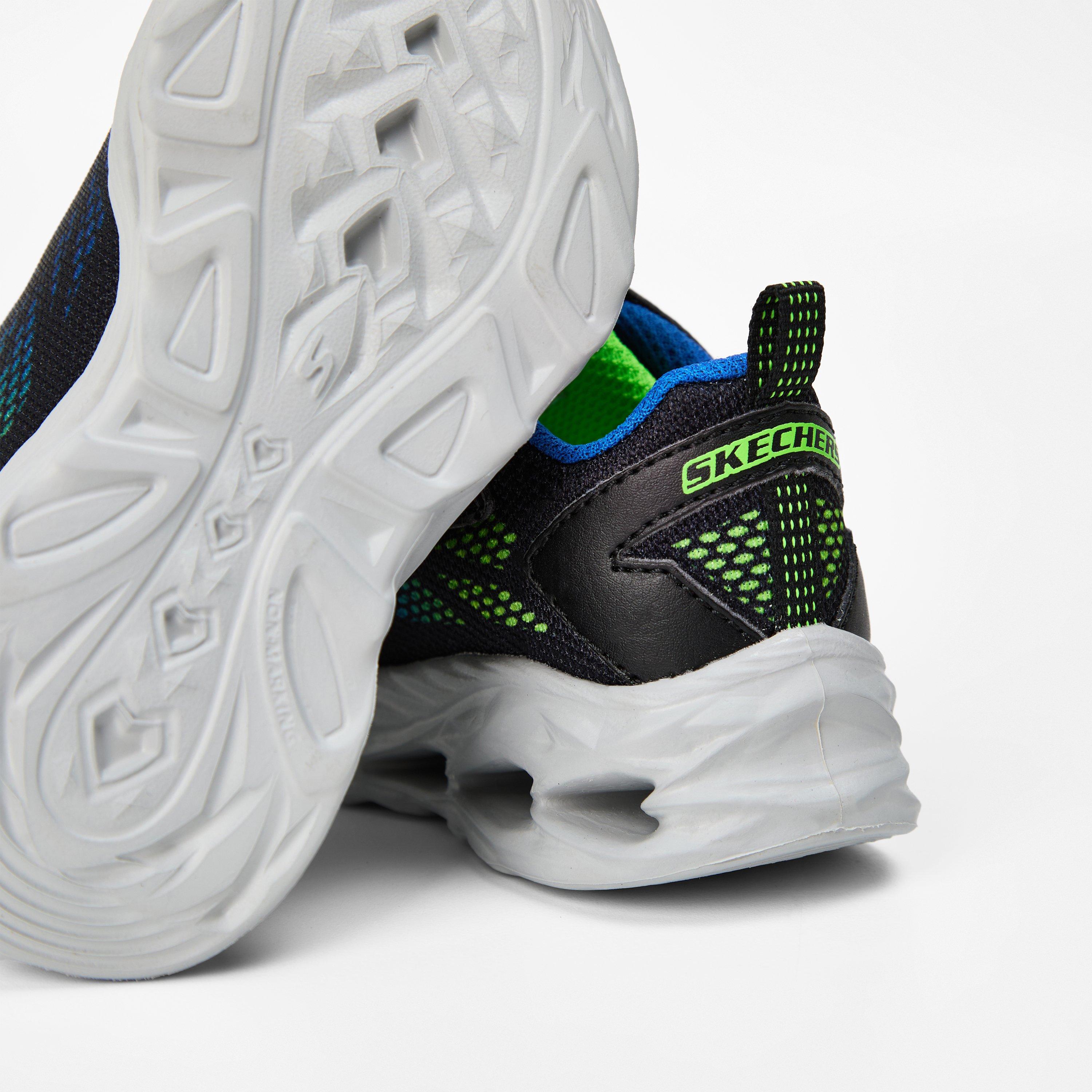 Bblm Black Lime - Skechers - Vortex Flash Low-Top Trainers - 3