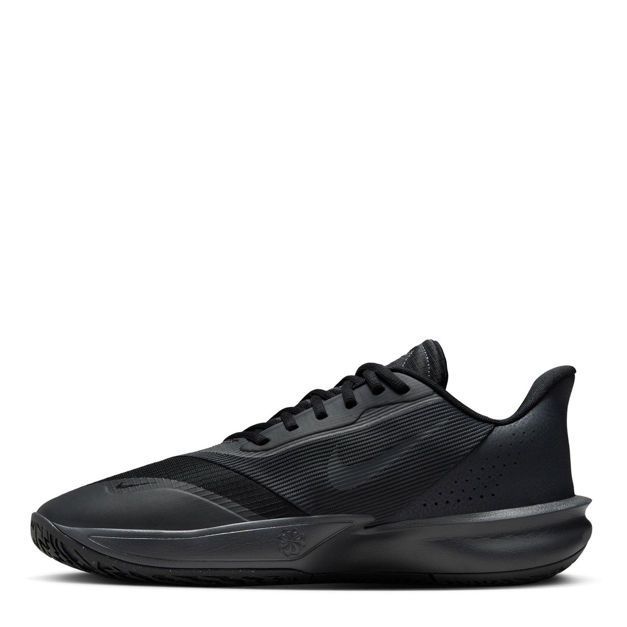 Crno/sive - Nike - Precision VII Basketball Trainers Adults - 2