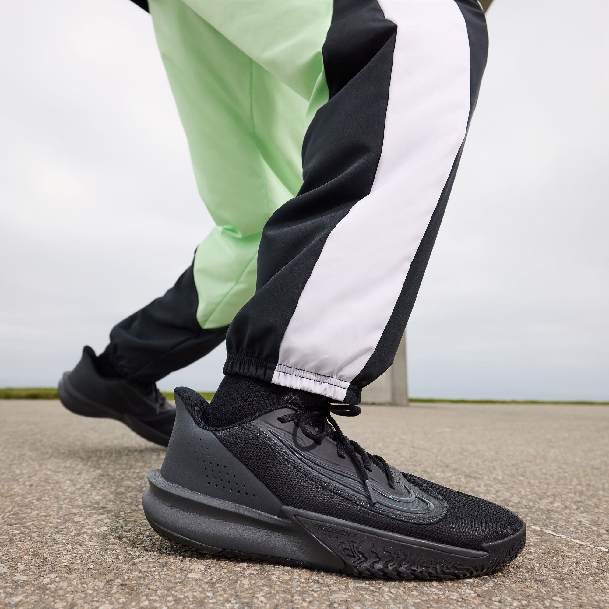 Crno/sive - Nike - Precision VII Basketball Trainers Adults - 9