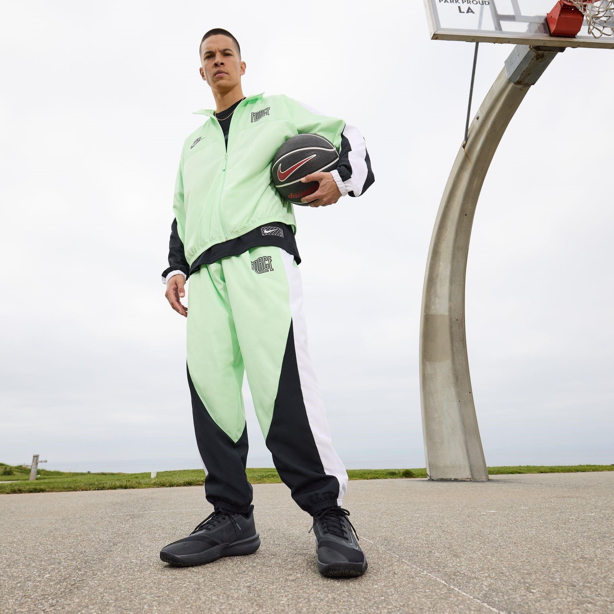 Crno/sive - Nike - Precision VII Basketball Trainers Adults - 10