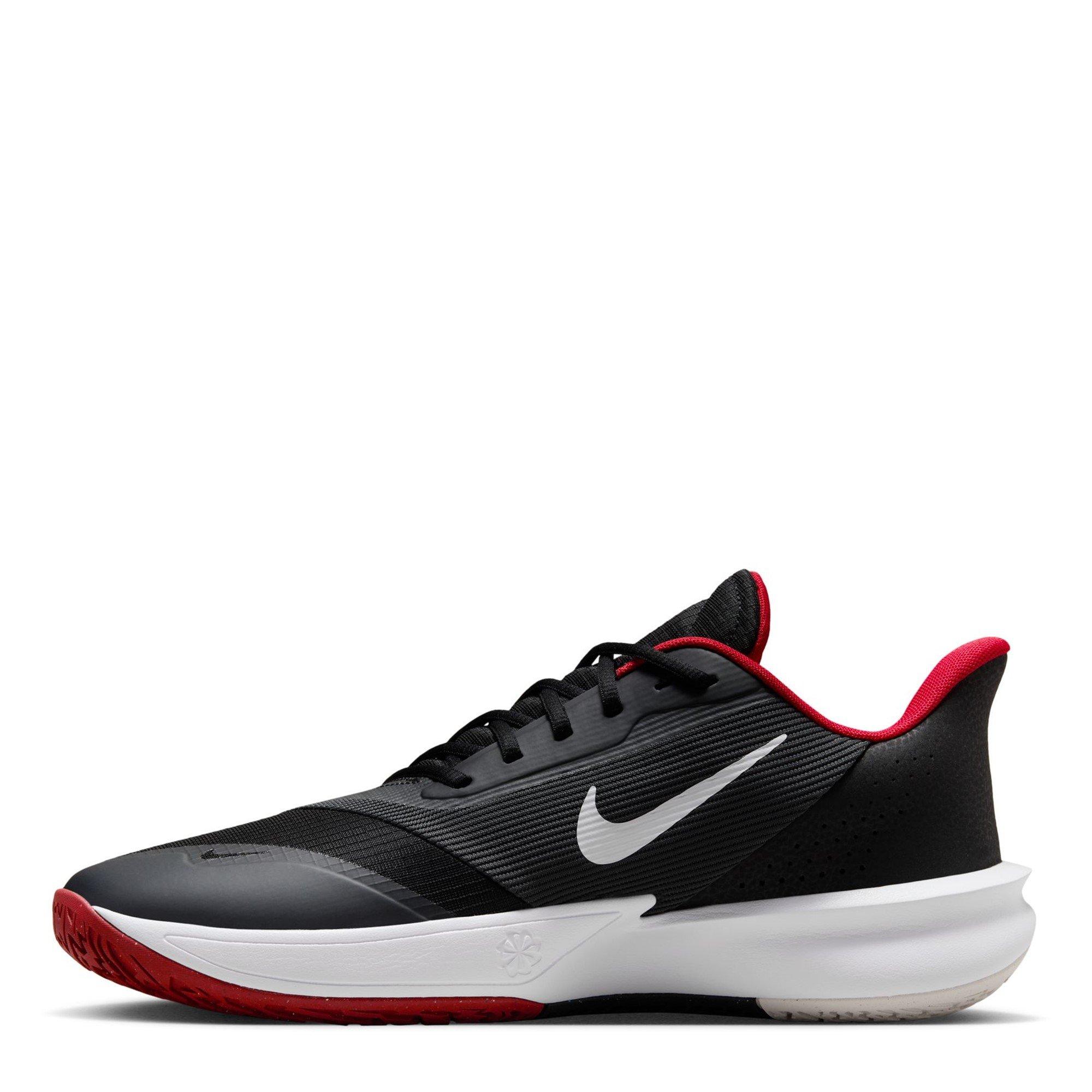 Schwarz/Weiß/Rot - Nike - Precision VII Basketball Trainers Adults - 2