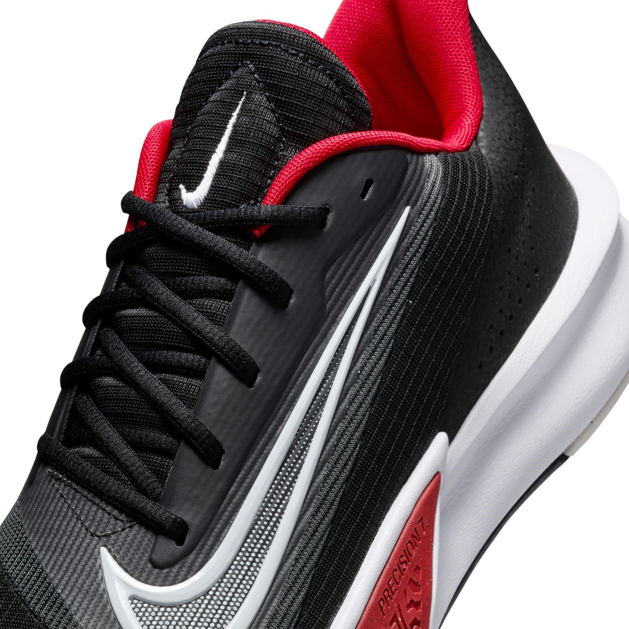 Schwarz/Weiß/Rot - Nike - Precision VII Basketball Trainers Adults - 6