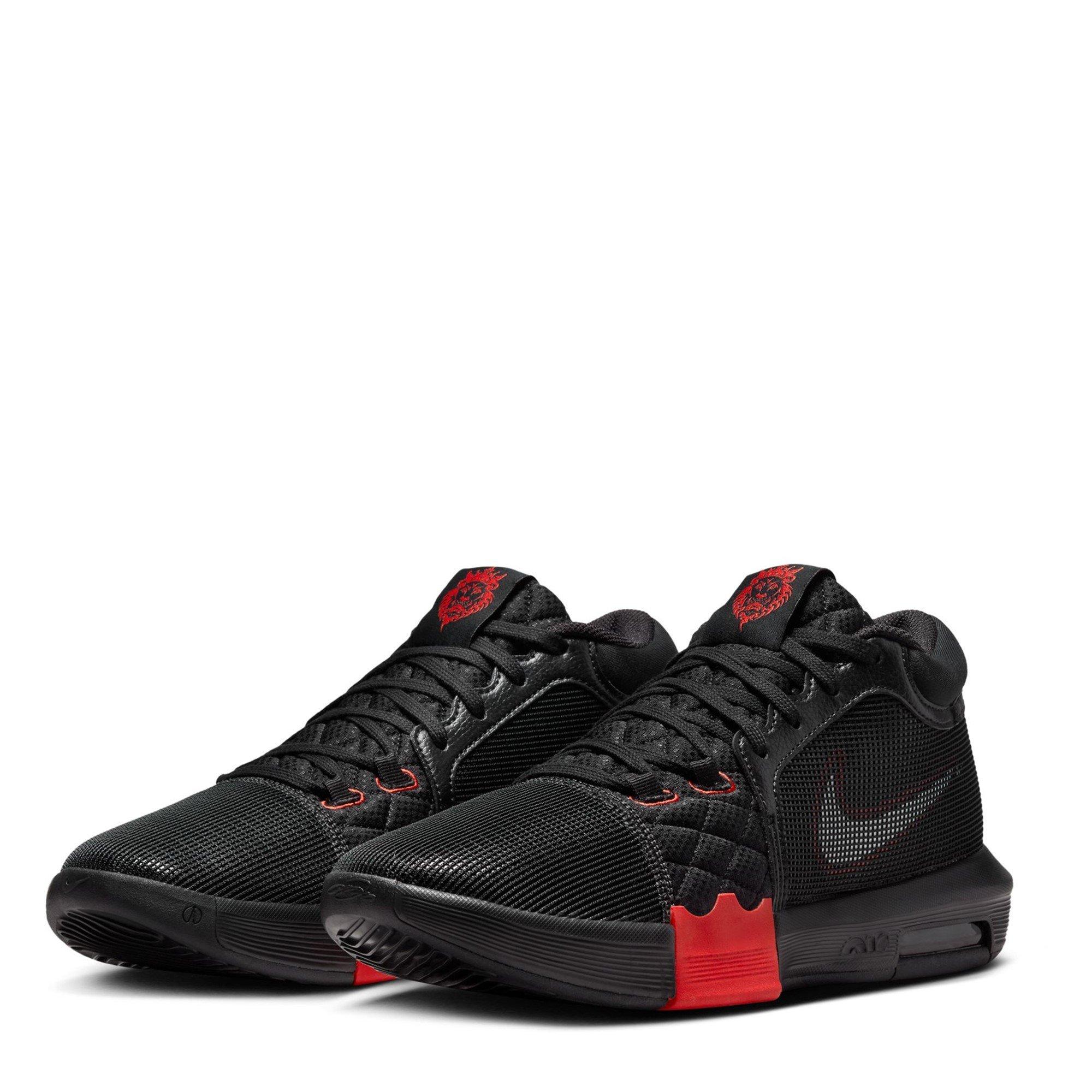 BLACK/WHITE-UNI - Nike - Witness 8 Basketball Shoes - 4