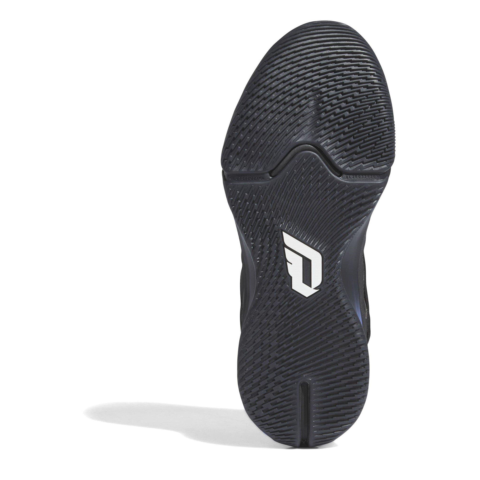 Zwart/Blauw - adidas - Dame 9 Low Trainers - 6