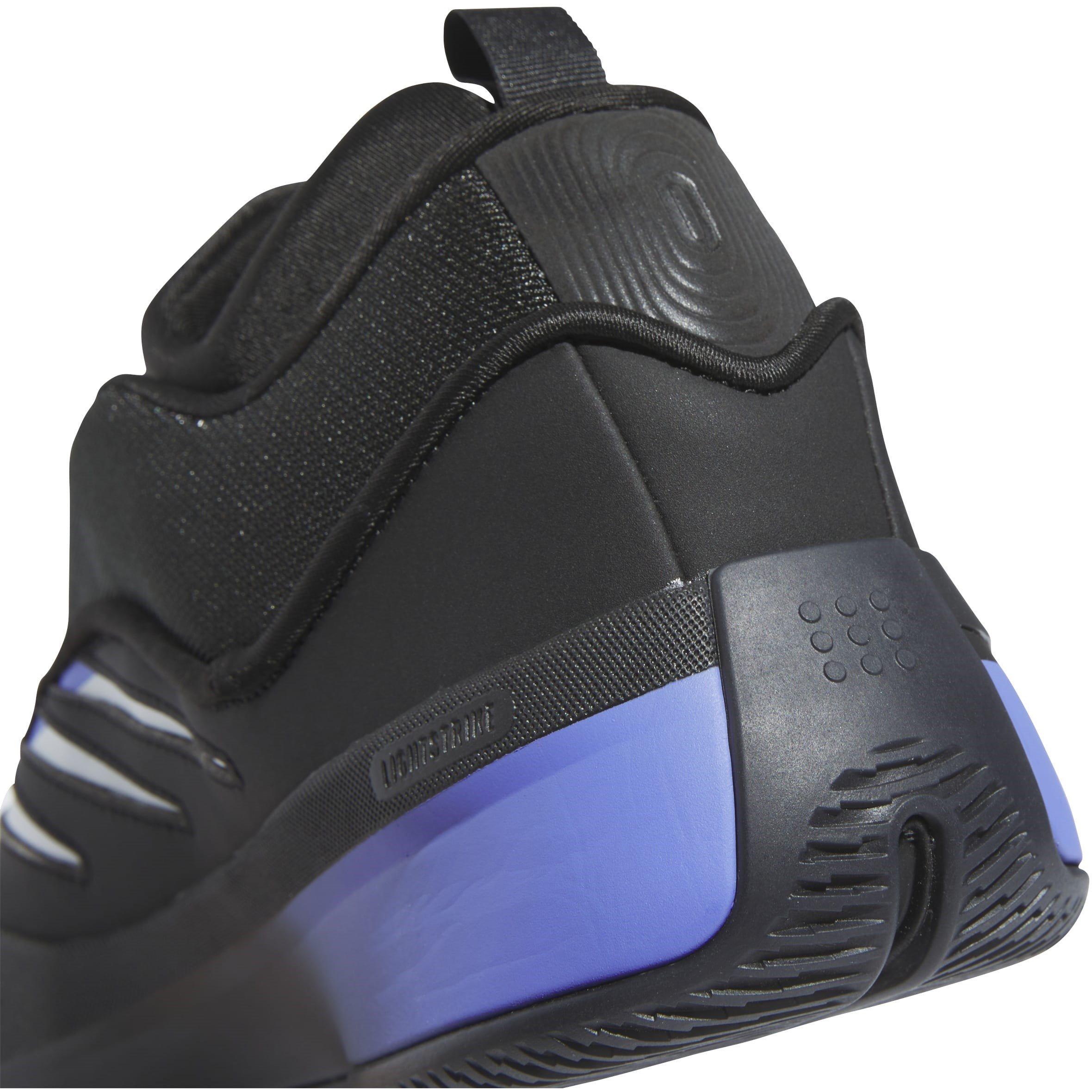 Zwart/Blauw - adidas - Dame 9 Low Trainers - 8