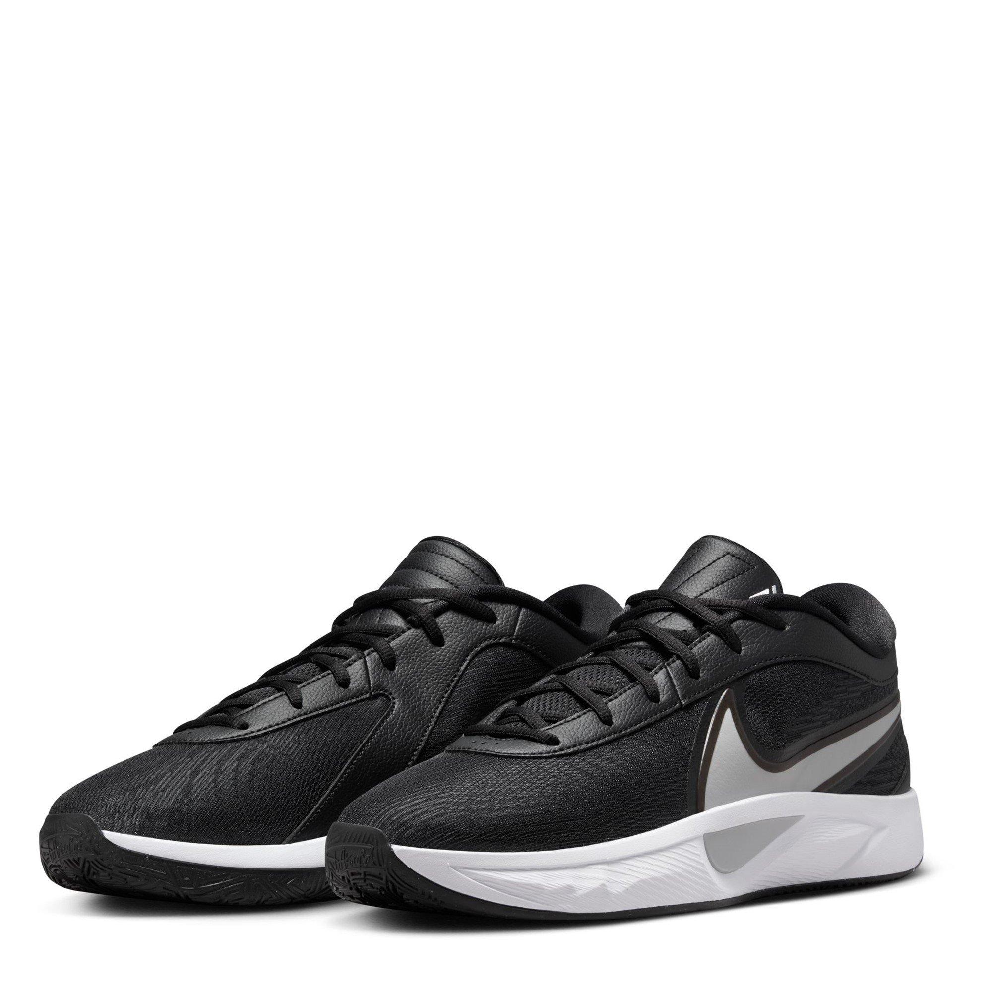 Black/Silver - Nike - Giannis Freak 6 Basketball Trainers Adults - 4
