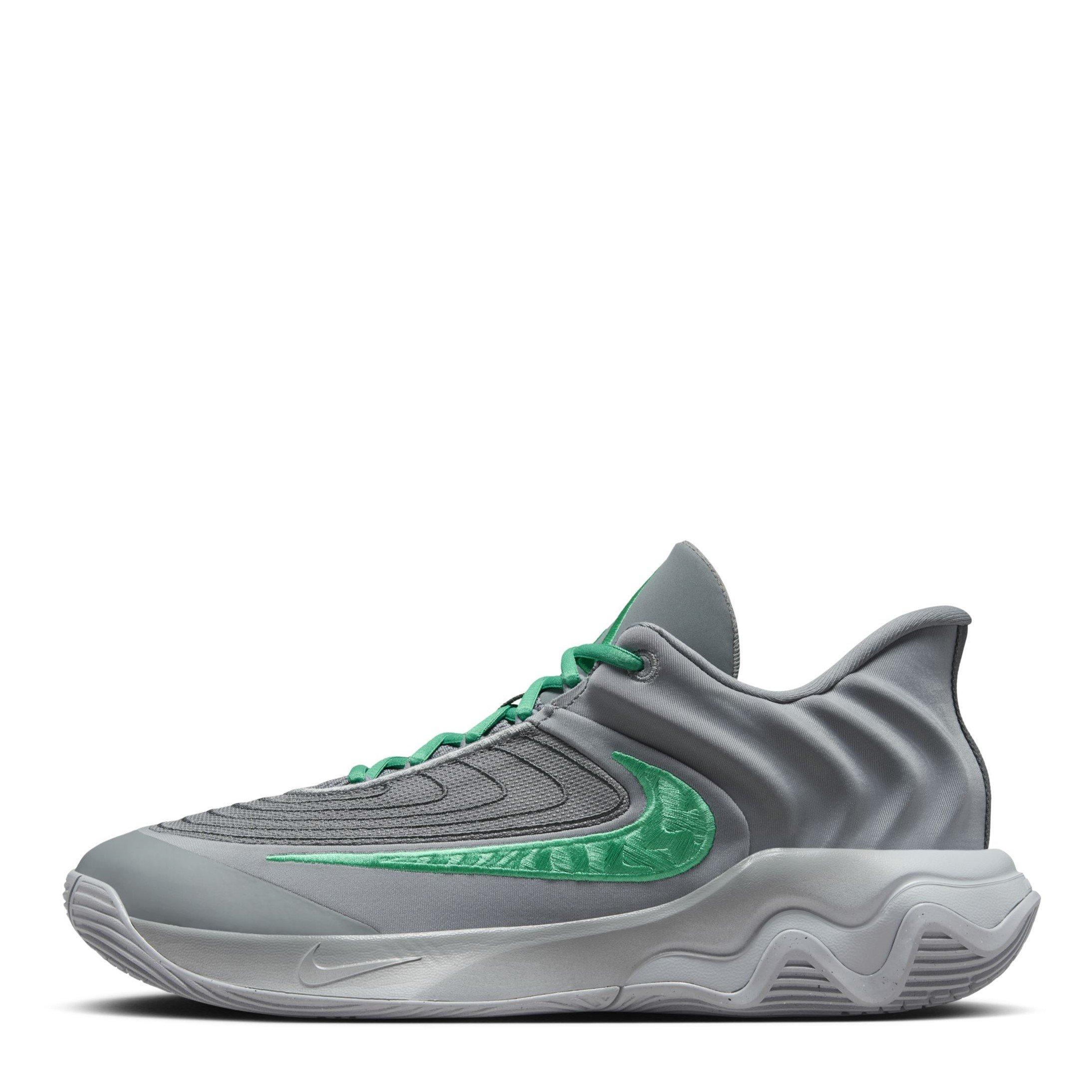 Grey/Green - Nike - Giannis Immortality 4 Basketball Trainers Adults - 2