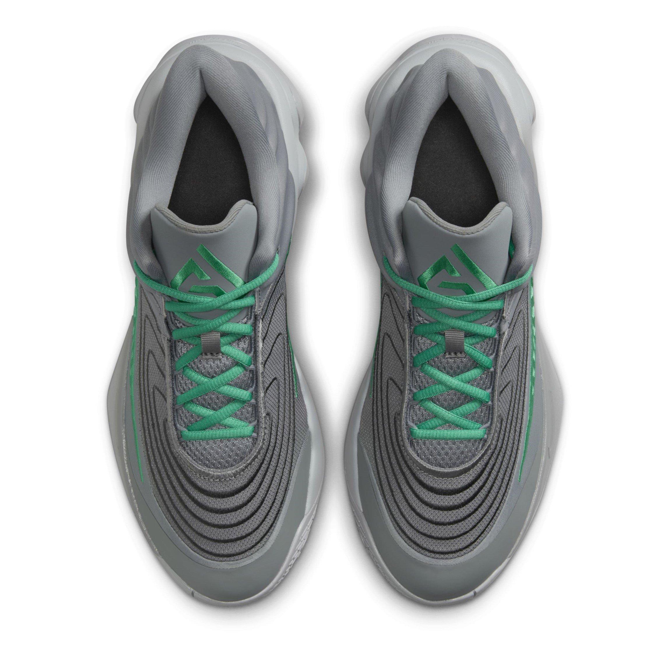 Grey/Green - Nike - Giannis Immortality 4 Basketball Trainers Adults - 5