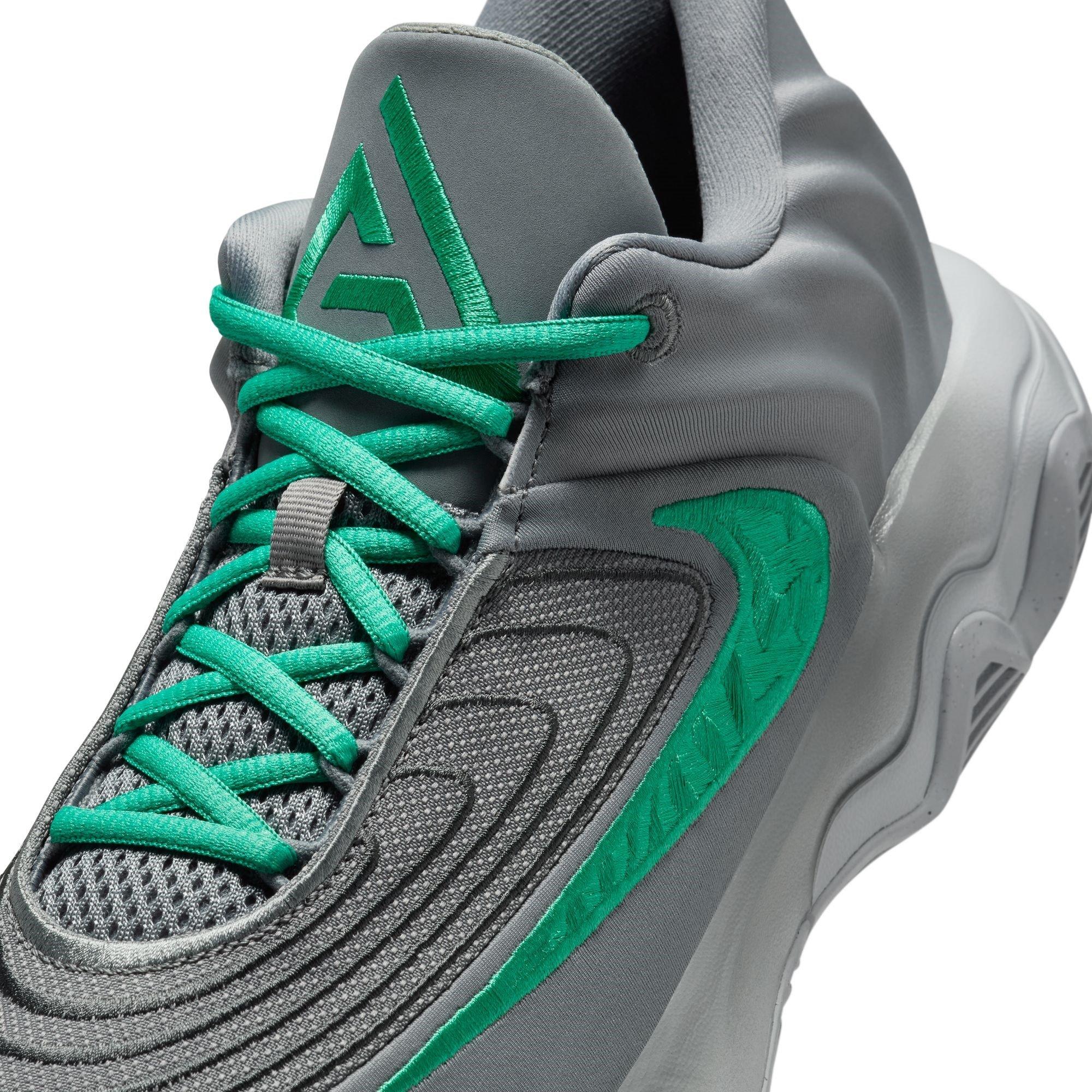 Grey/Green - Nike - Giannis Immortality 4 Basketball Trainers Adults - 7