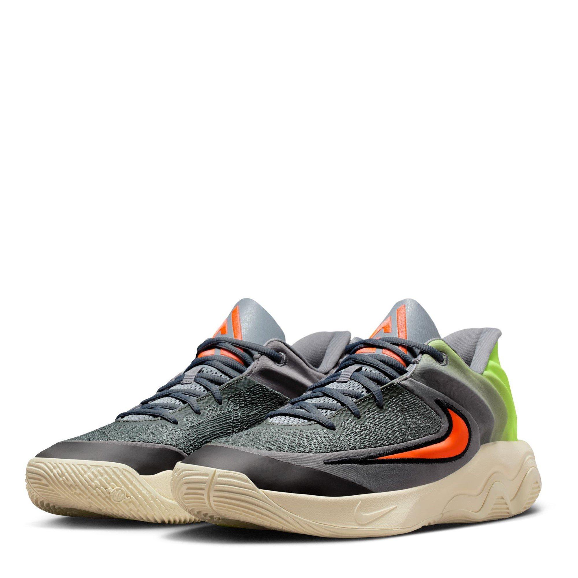 Raisin/Red/Volt - Nike - Giannis Immortality 4 Basketball Trainers Adults - 4