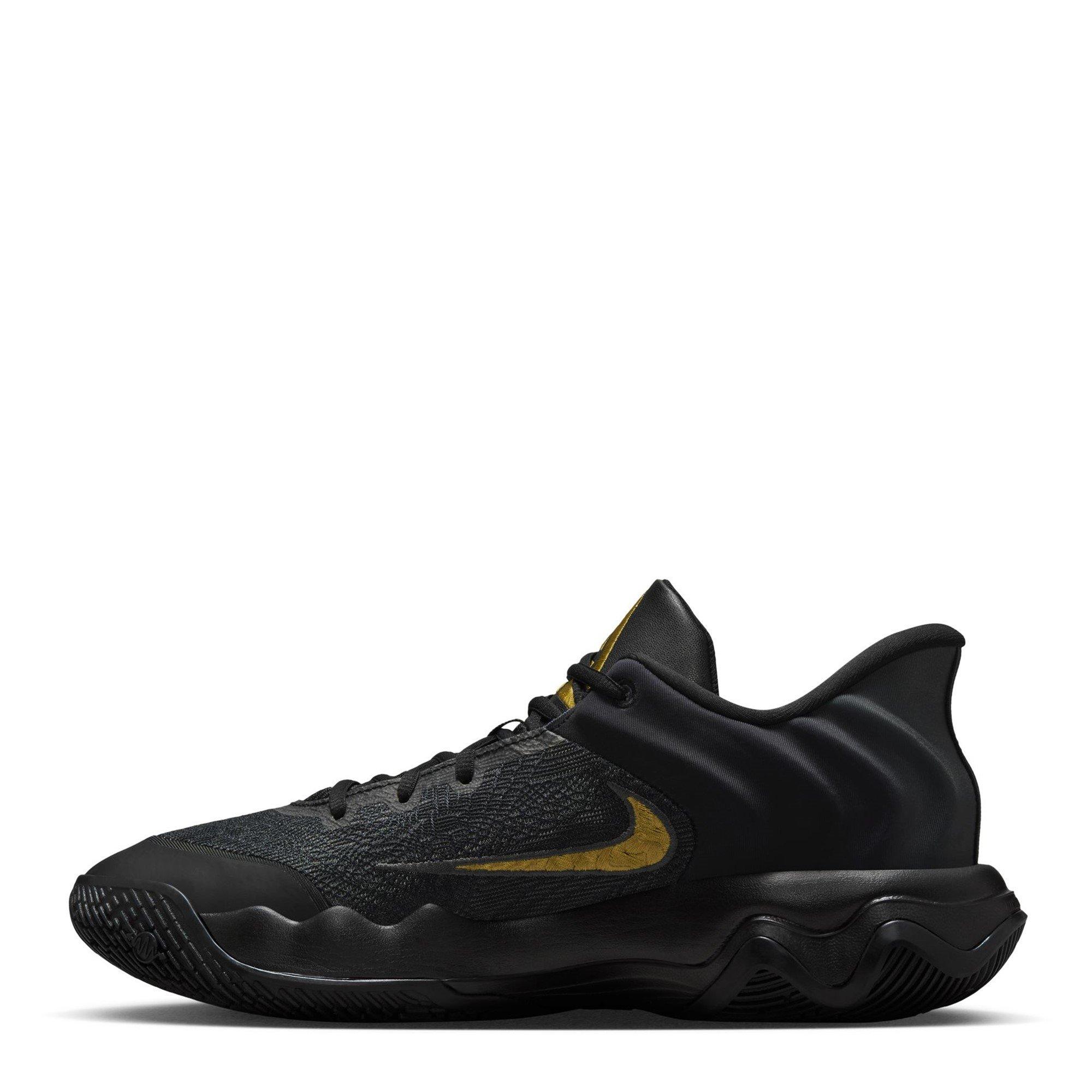 Black/Gold - Nike - Giannis Immortality 4 Basketball Trainers Adults - 2