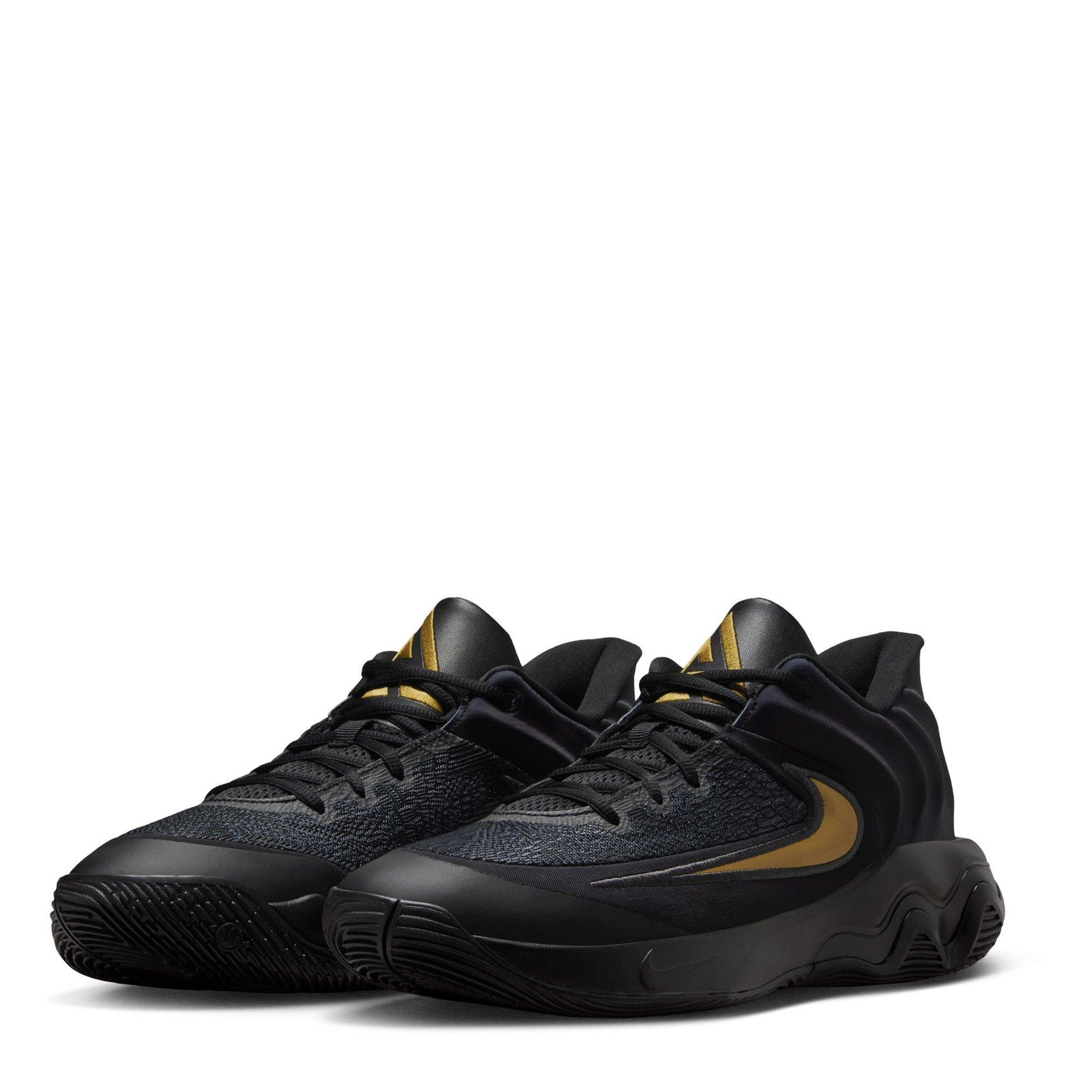 Black/Gold - Nike - Giannis Immortality 4 Basketball Trainers Adults - 4