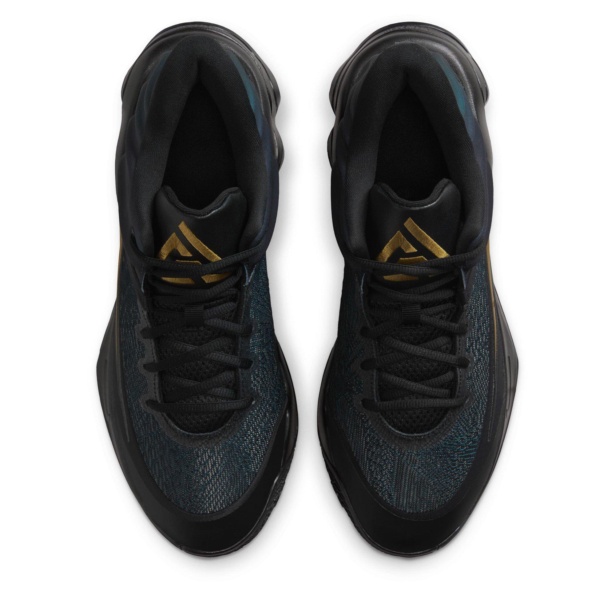 Black/Gold - Nike - Giannis Immortality 4 Basketball Trainers Adults - 6