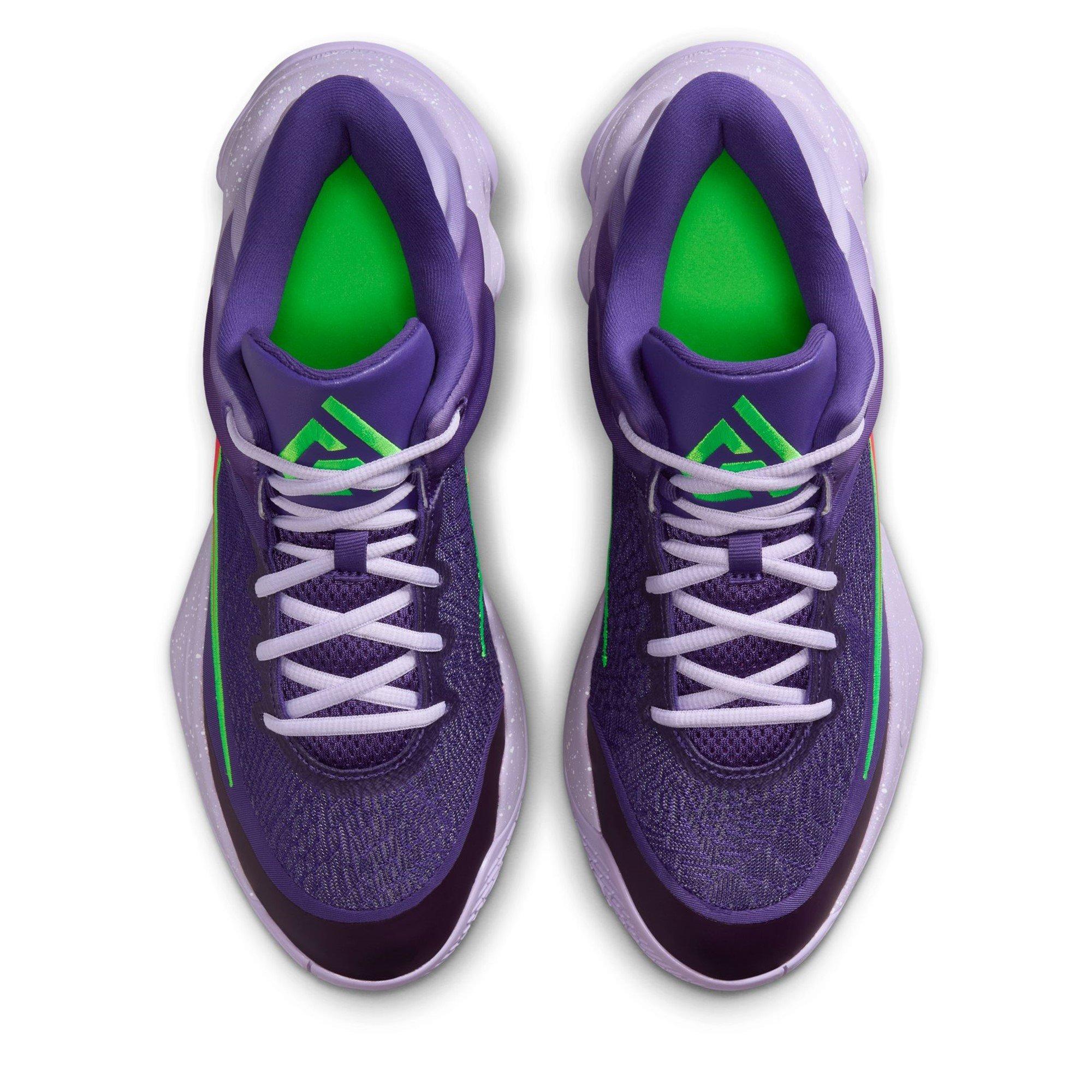 Lila/Scharlachrot - Nike - Giannis Immortality 4 Basketball Trainers Adults - 6