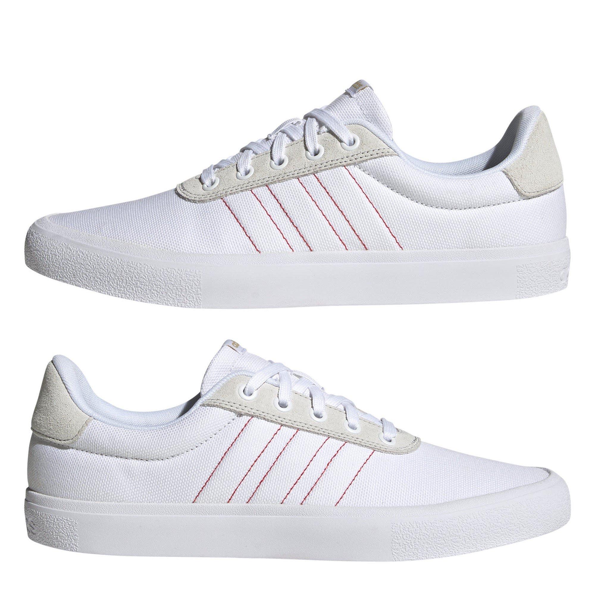 Wht/Scarlet/Gld - adidas - Vulcraid3R  Court Trainers Mens - 9