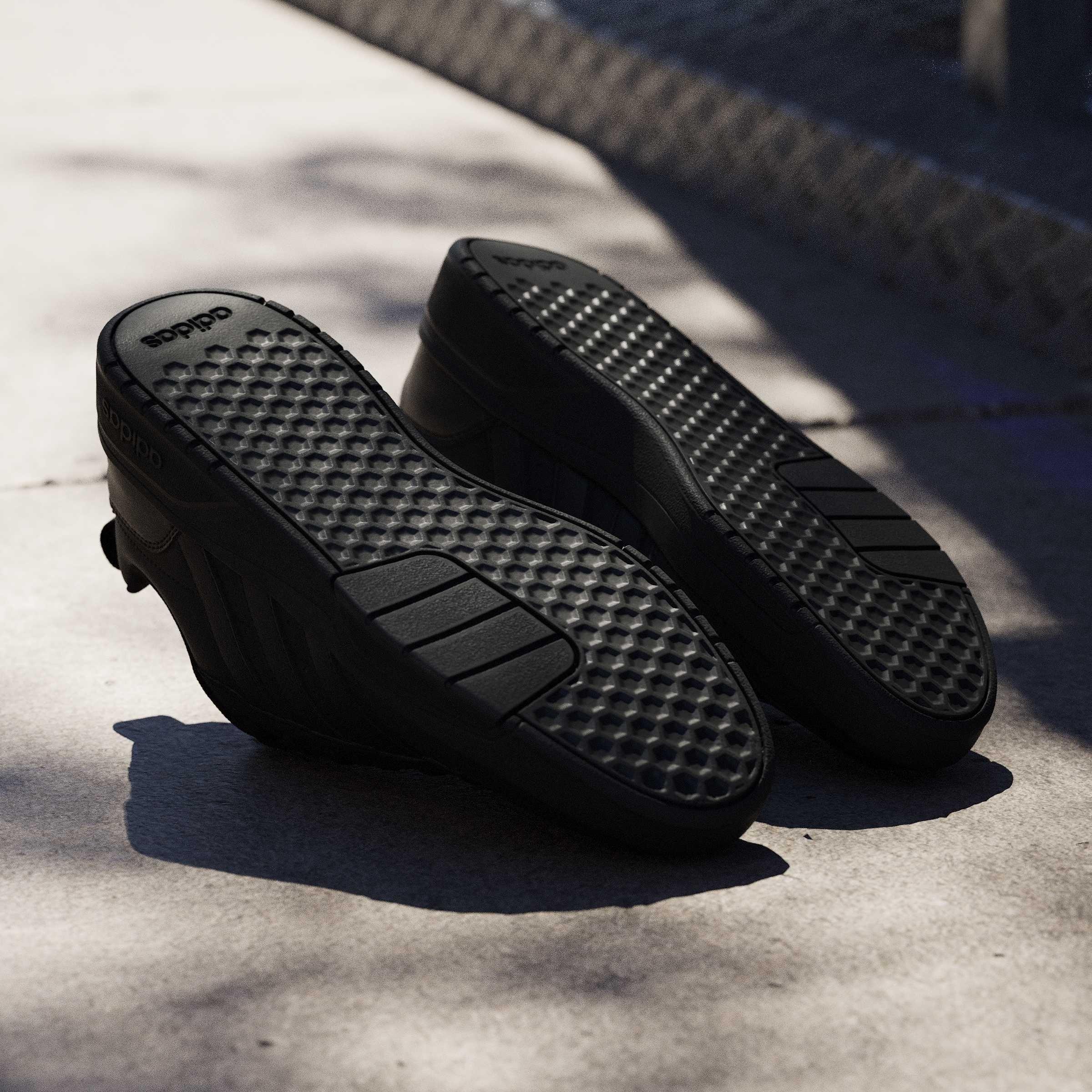 Black/Black - adidas - Courtwave Mens Sneakers - 11