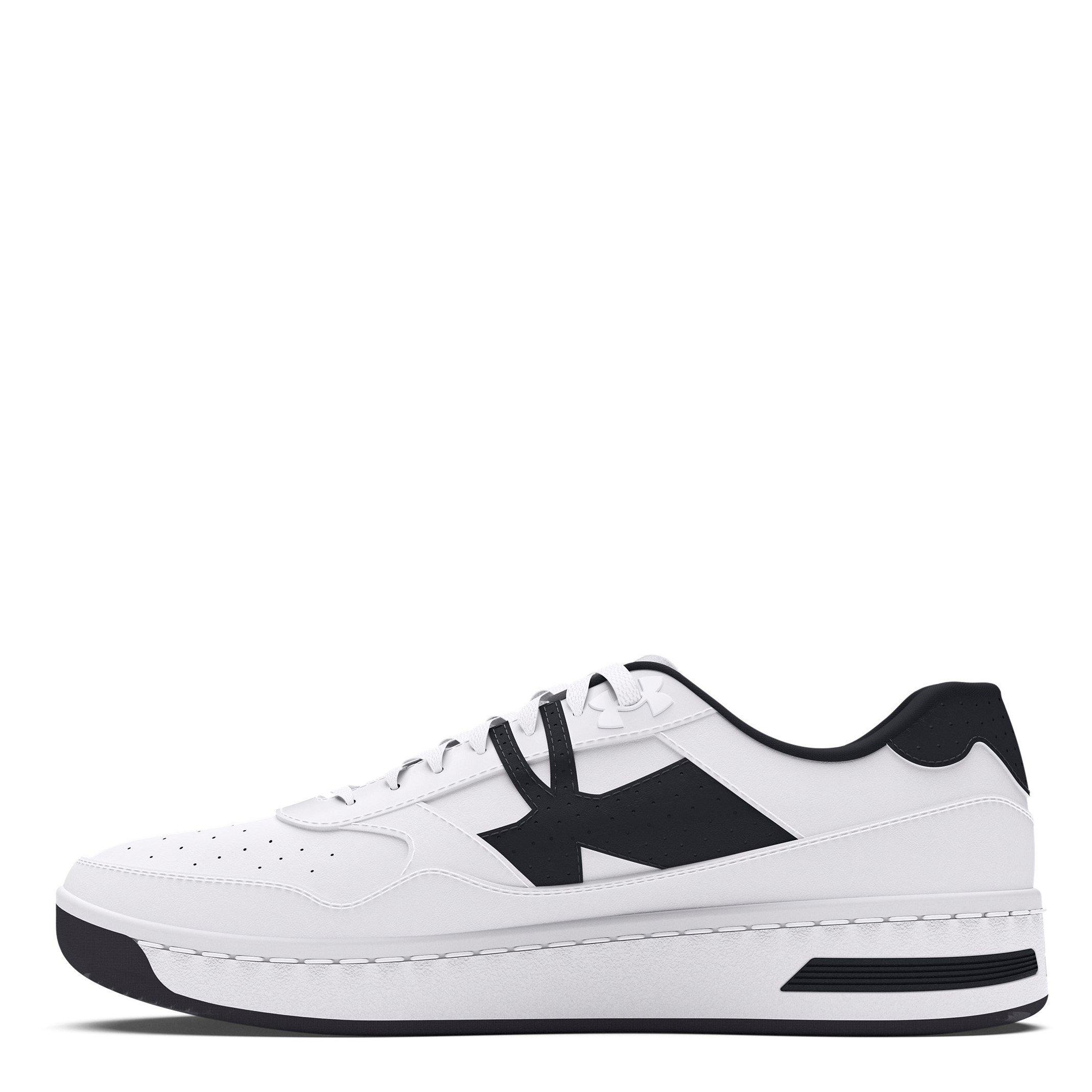 Blanc/Noir - Under Armour - 96 Court Trainers - 2