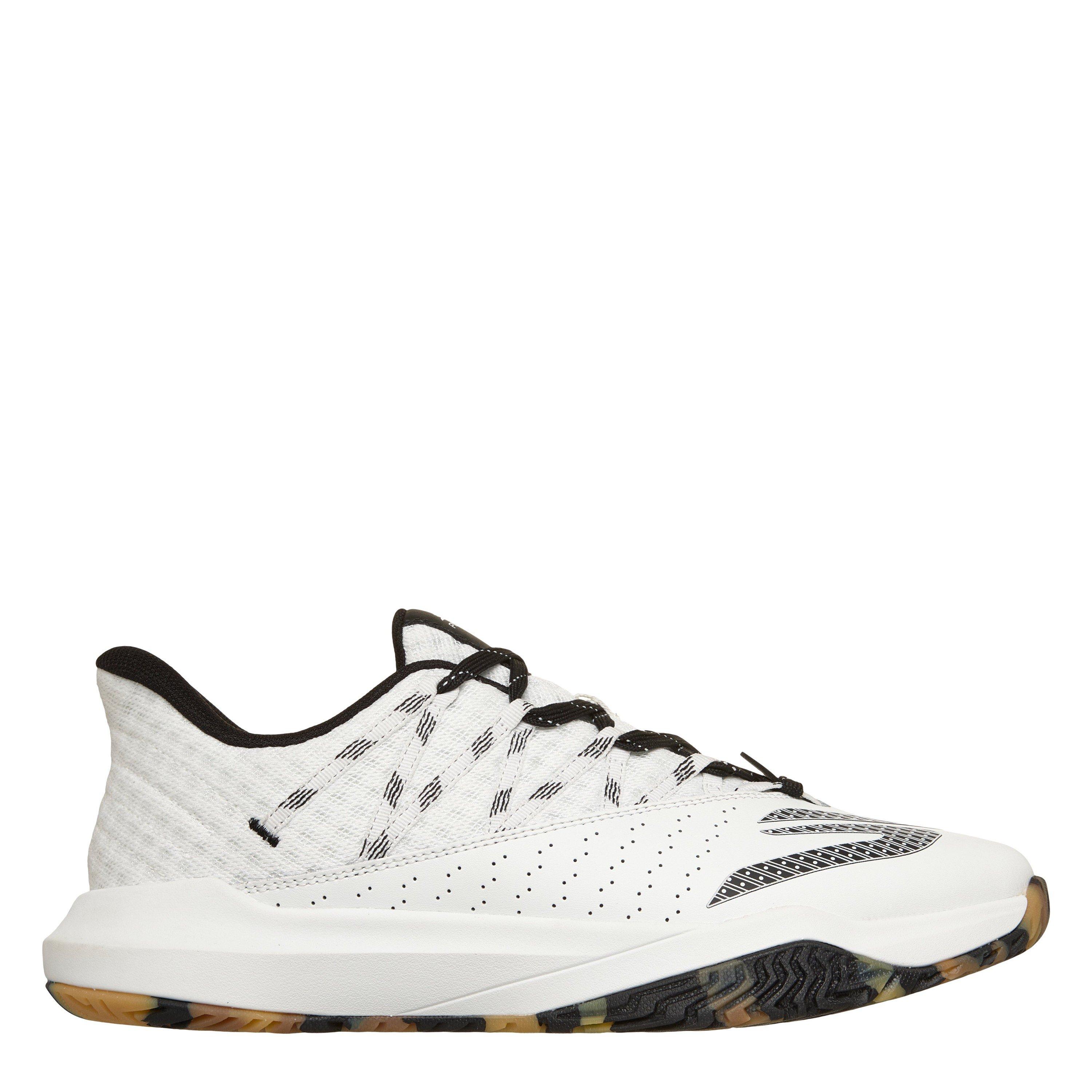 White/Black - Skechers - Men's Viper Court Rally Leather Relaxed-Fit Trainers - 1