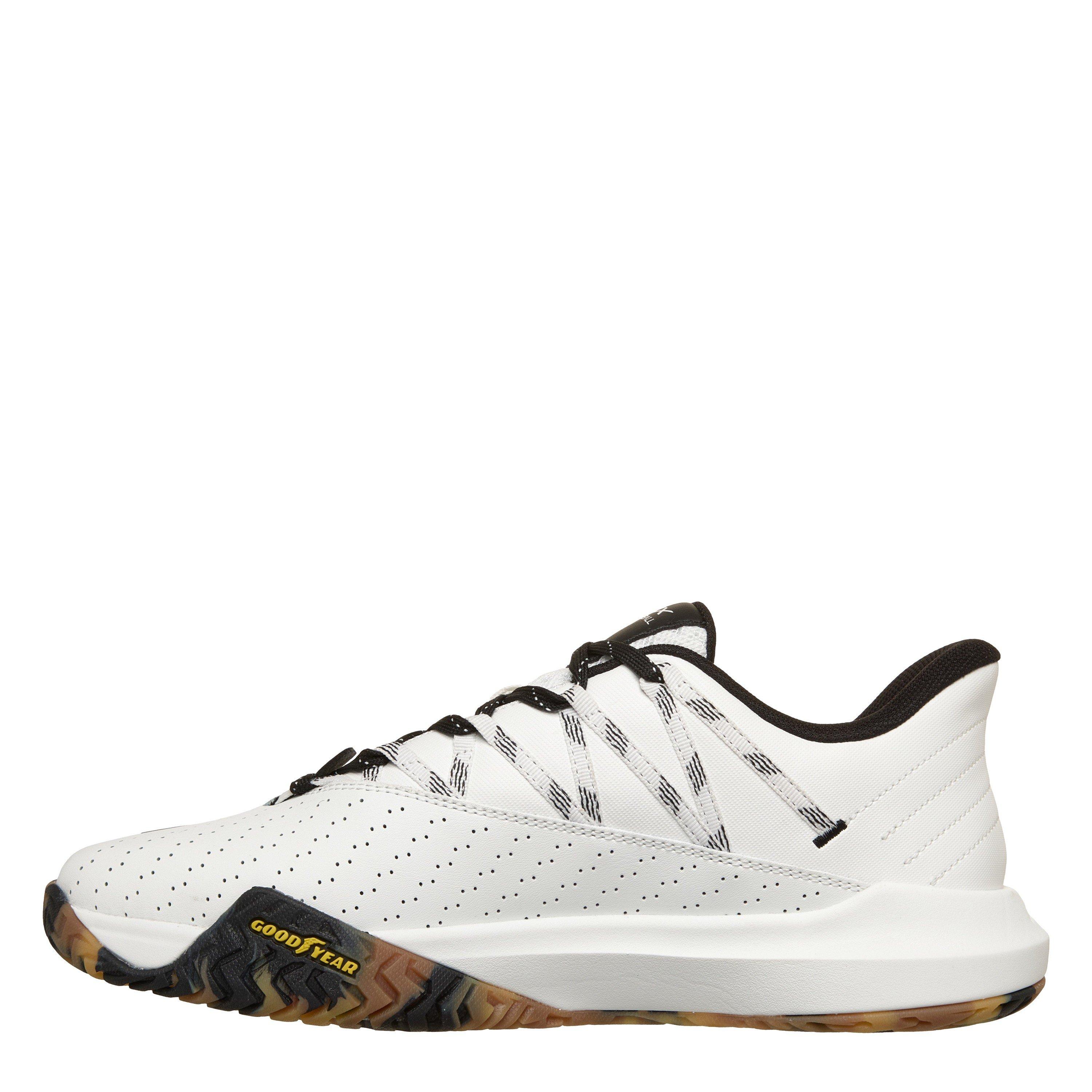 White/Black - Skechers - Men's Viper Court Rally Leather Relaxed-Fit Trainers - 2