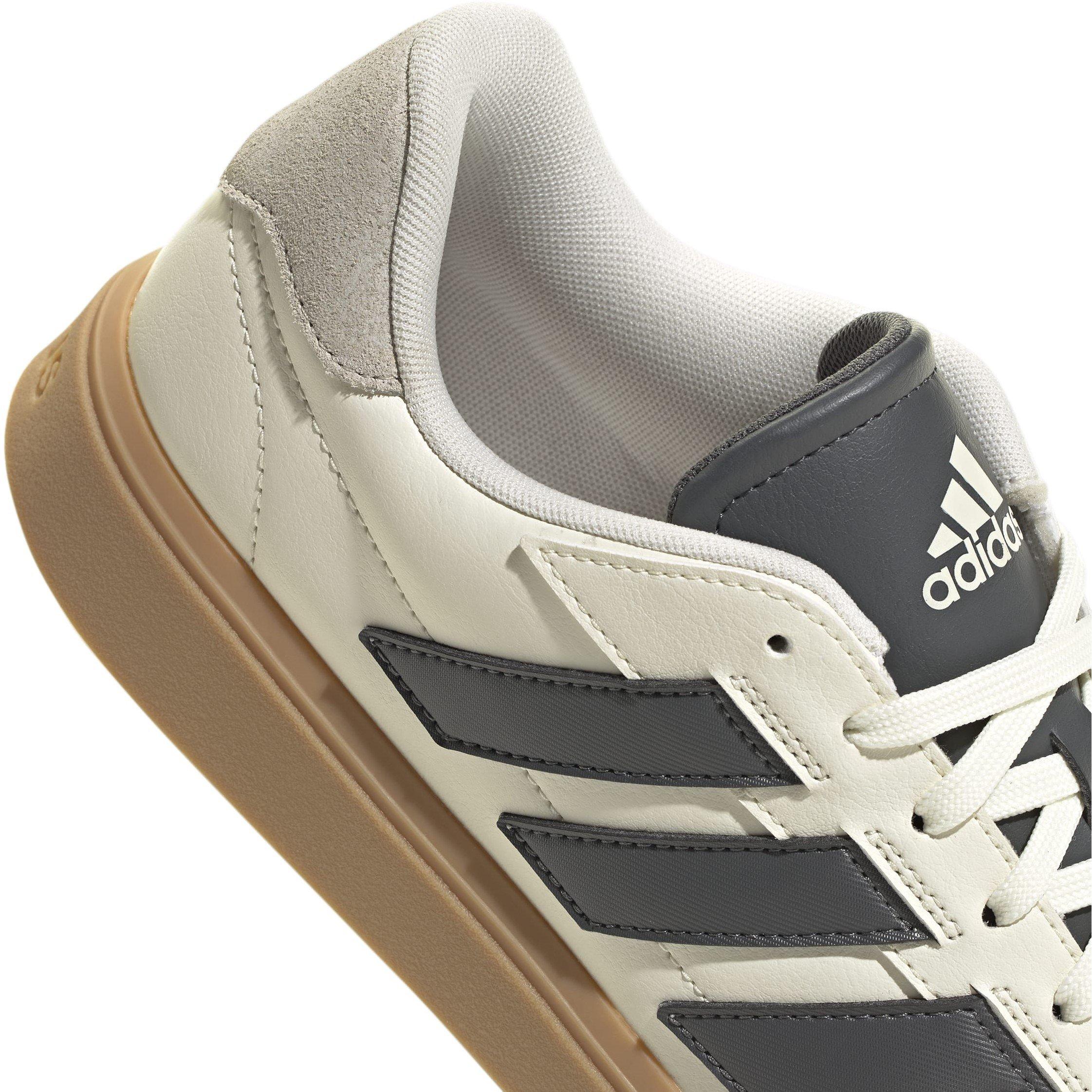 Wht/Gry/Alumina - adidas - Courtblock Mens Shoes - 7