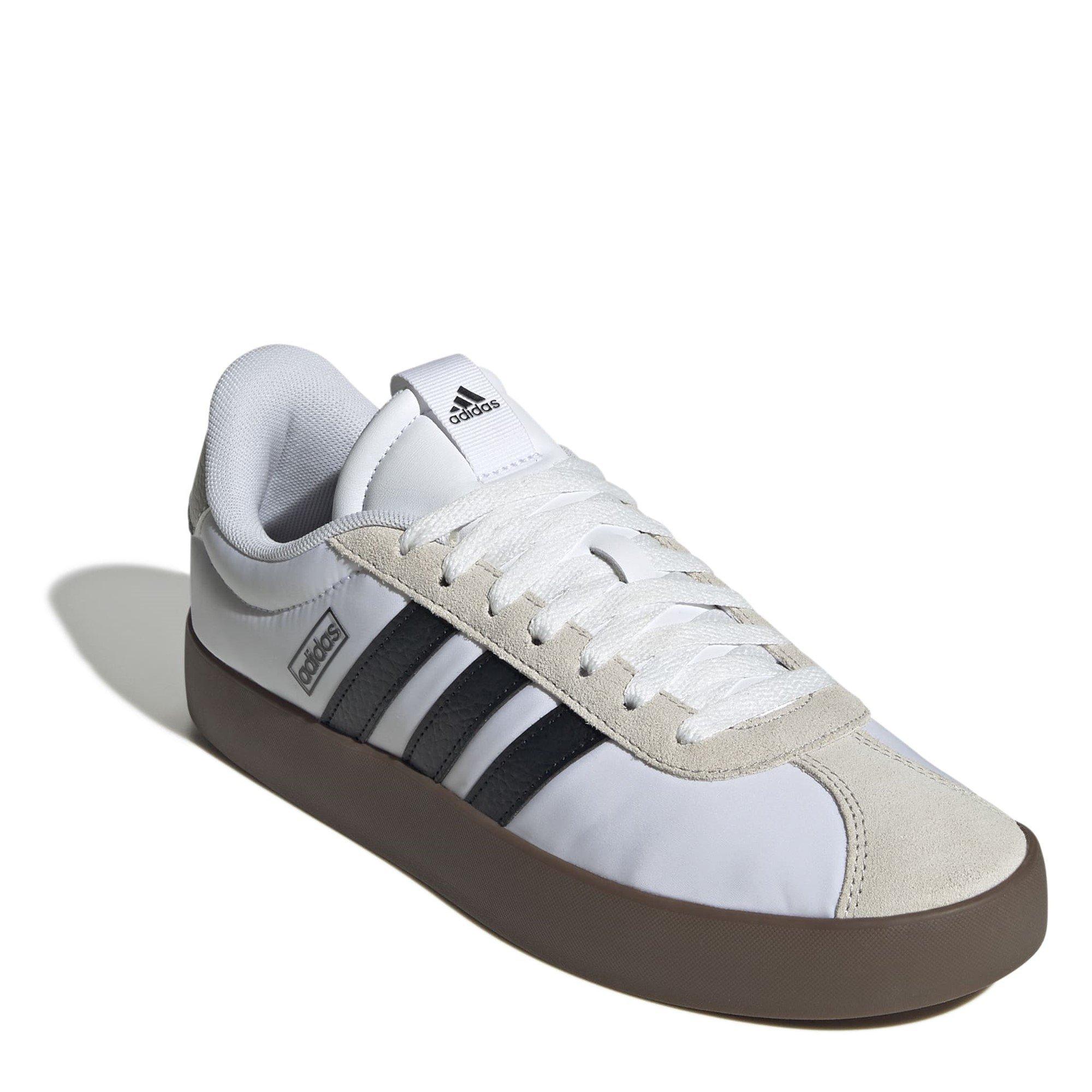 Wht/Blk/Grey - adidas - VL Court 3.0 Shoes Mens - 3