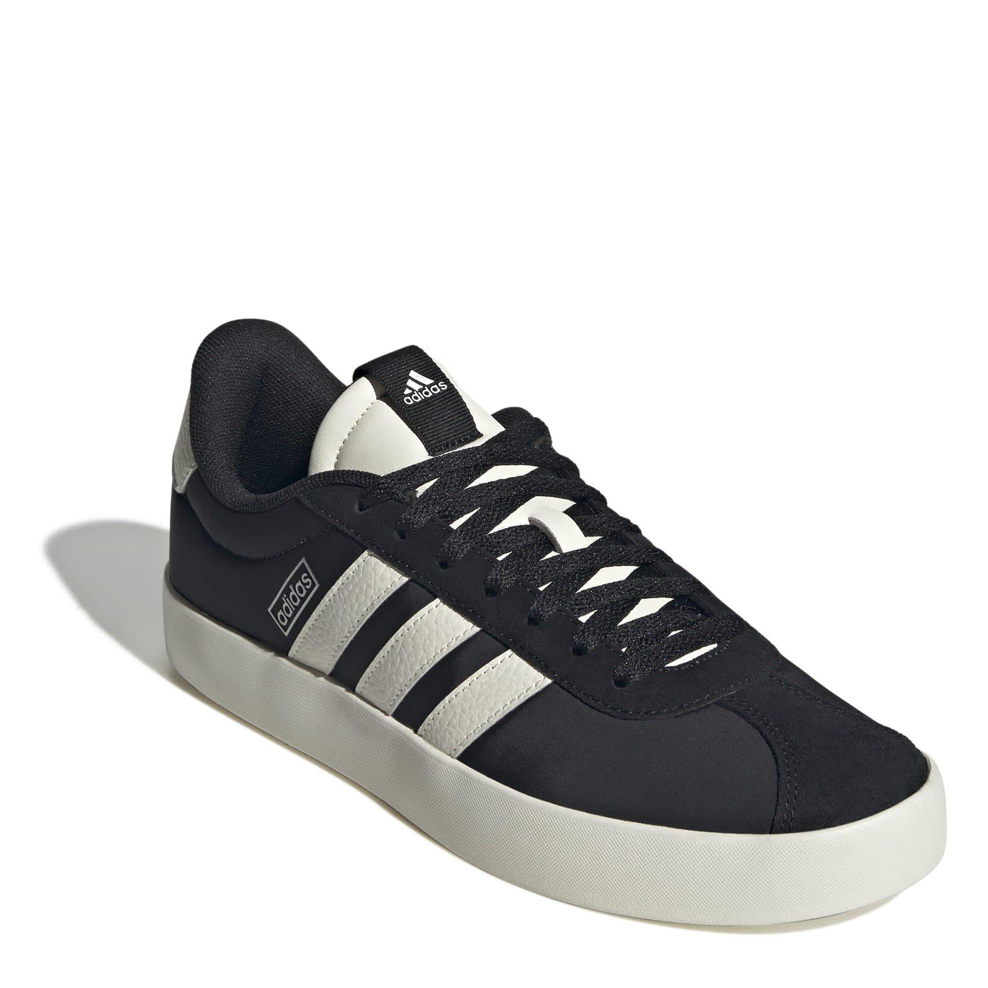 Blk/Wte/Silvr - adidas - VL Court 3.0 Shoes Mens - 3