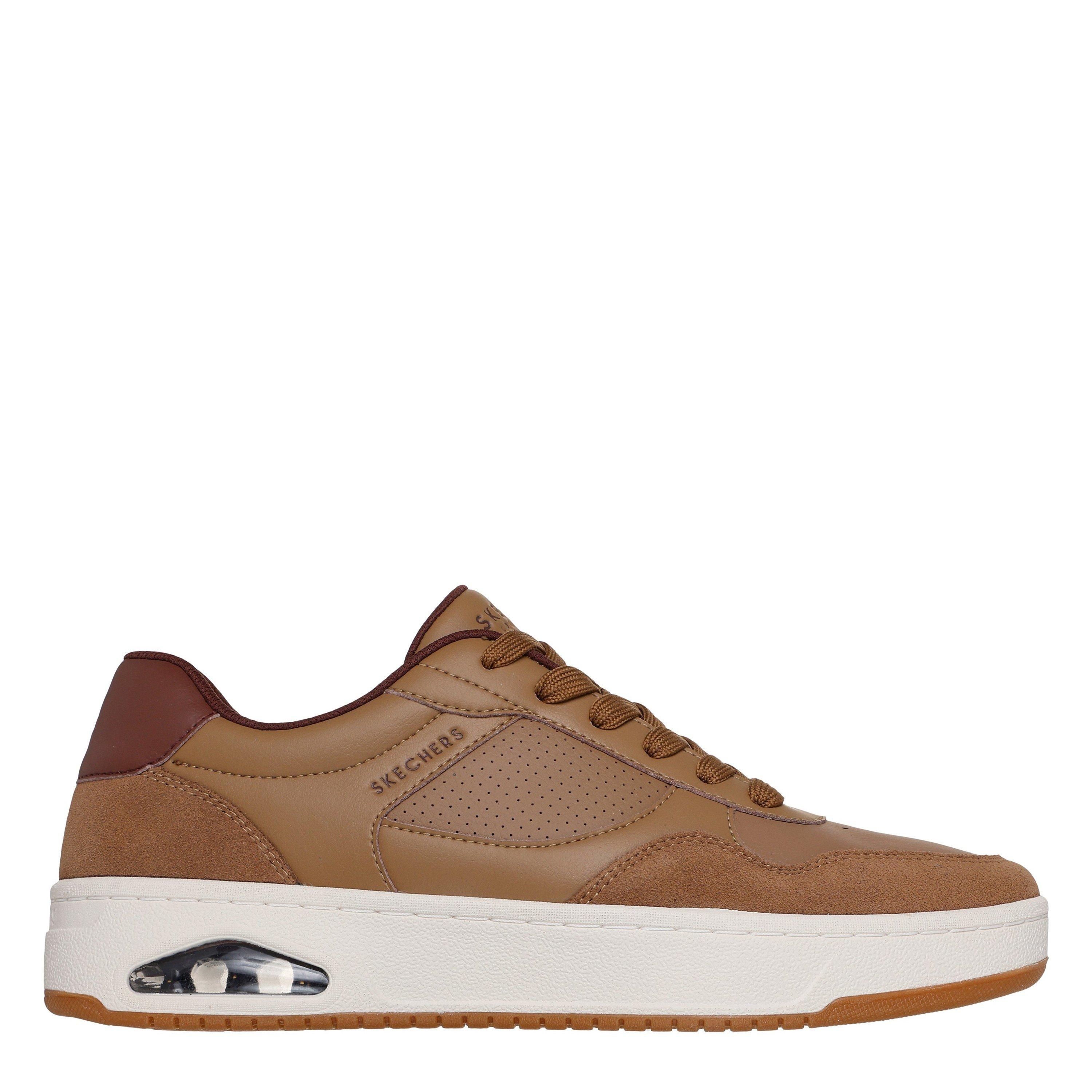 Skechers Men's Uno Court Trainers - Brown/Suede - 7 (41)