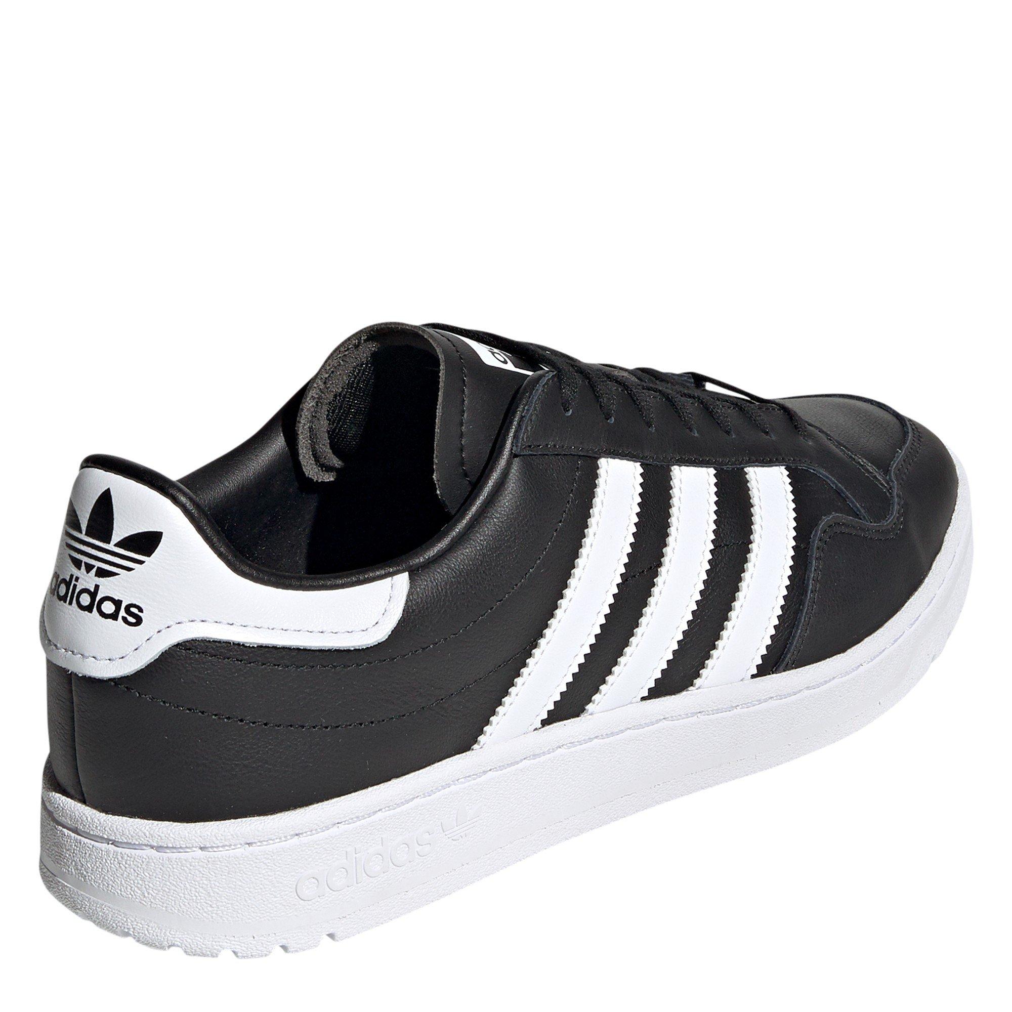 Core Black - adidas Originals - Men's Team Court Trainers - 4