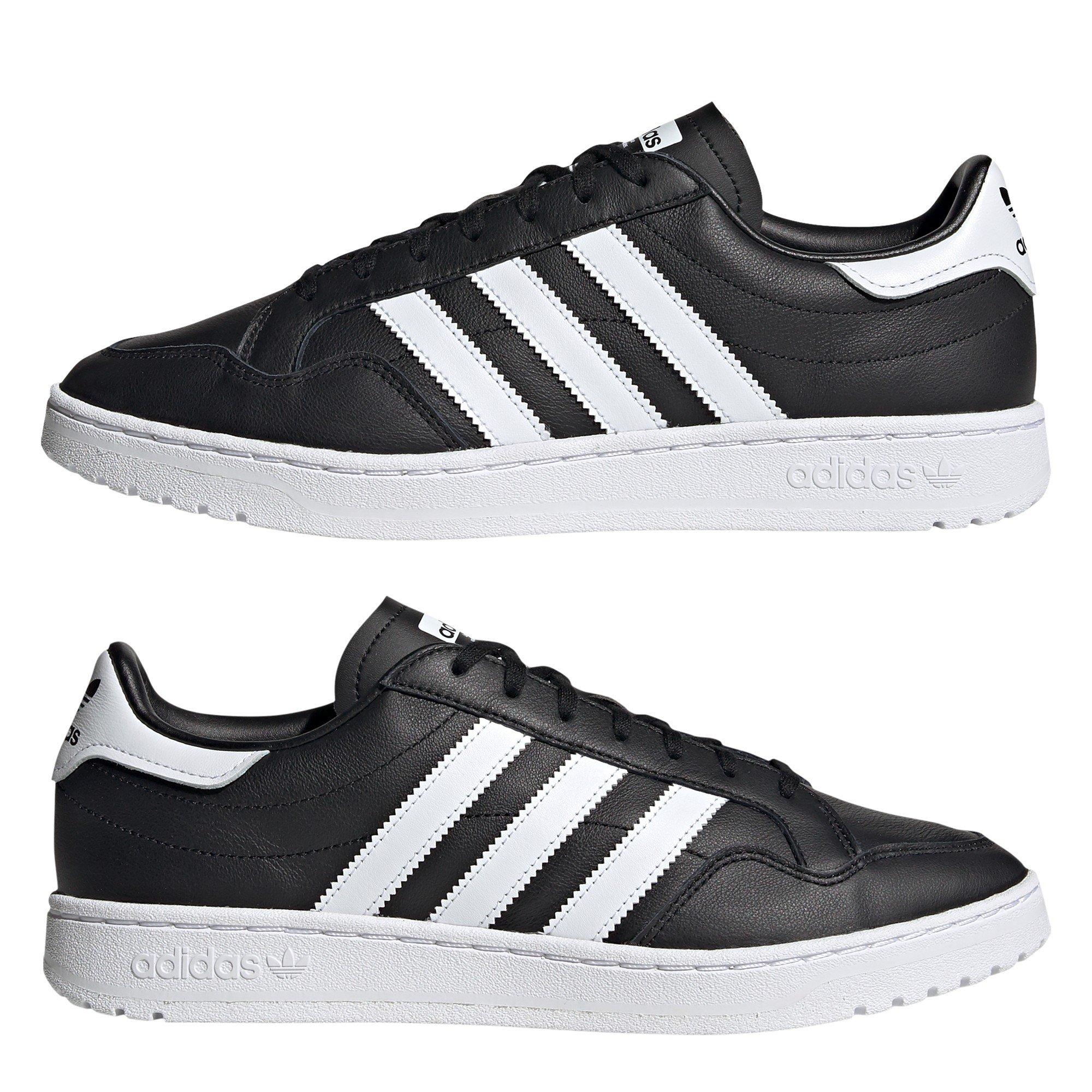 Core Black - adidas Originals - Men's Team Court Trainers - 10
