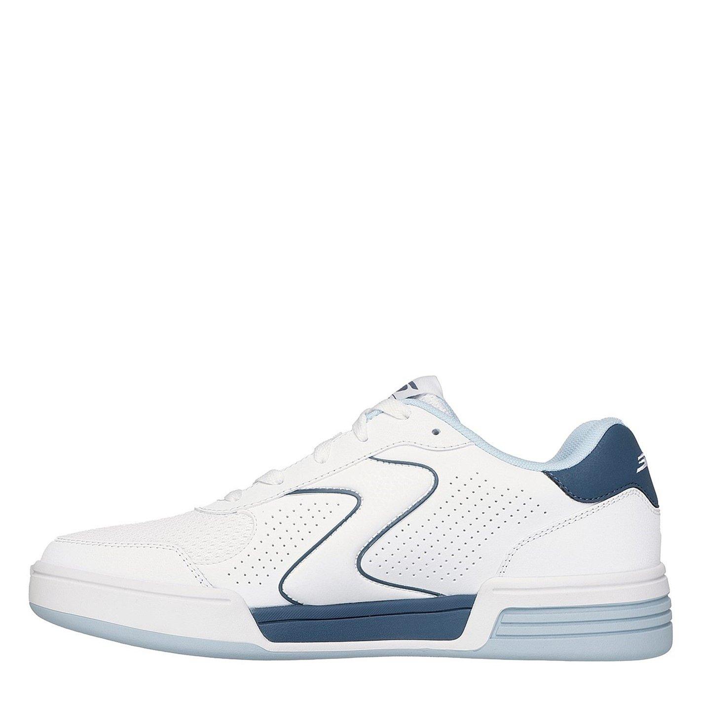 White/Blue - Skechers - Classic Court Padel Trainers Mens - 2