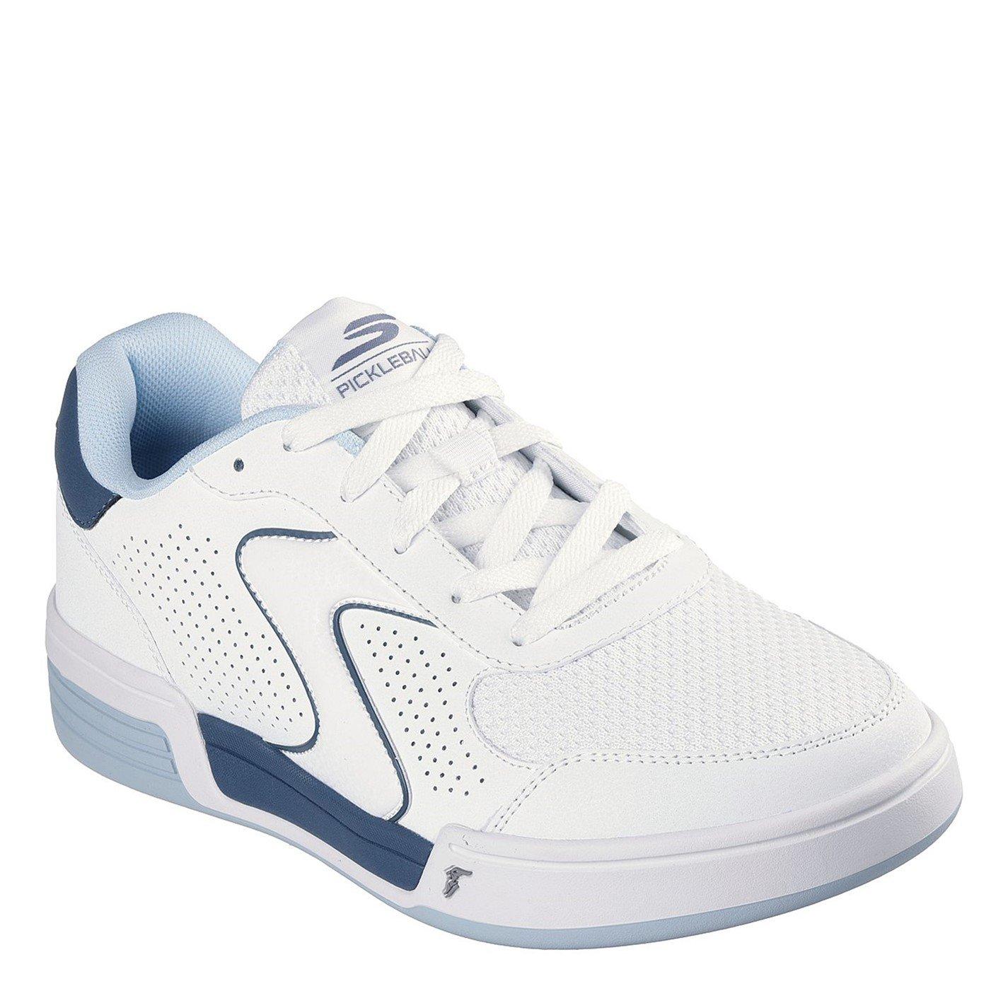 White/Blue - Skechers - Classic Court Padel Trainers Mens - 3