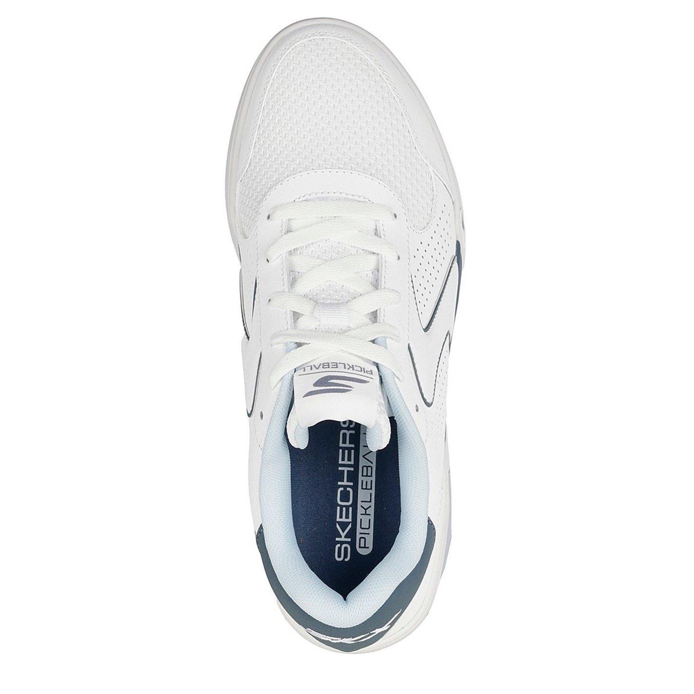 White/Blue - Skechers - Classic Court Padel Trainers Mens - 5