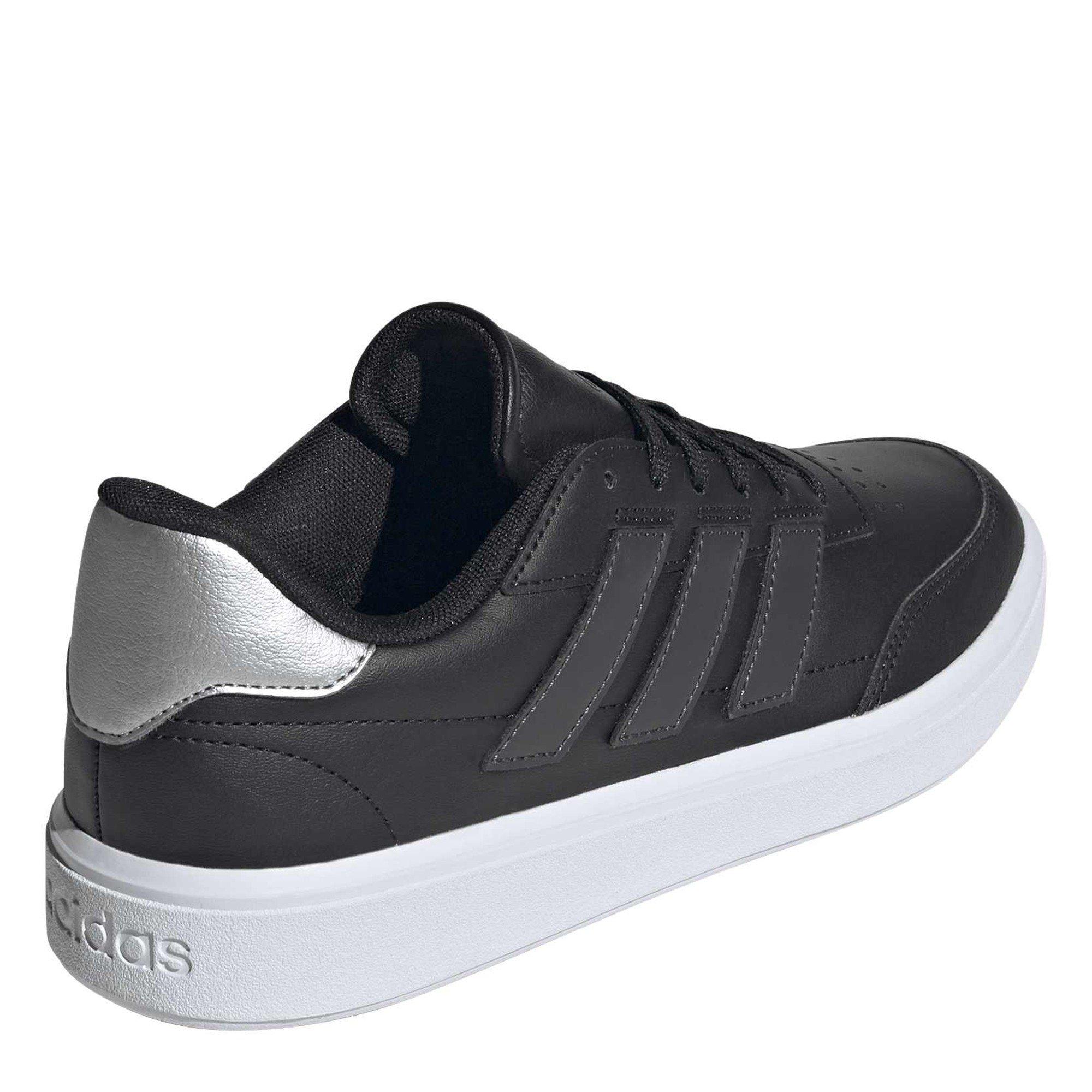 Preto Núcleo/Carbono - adidas - adidas Courtblock Court Trainers Mens - 4