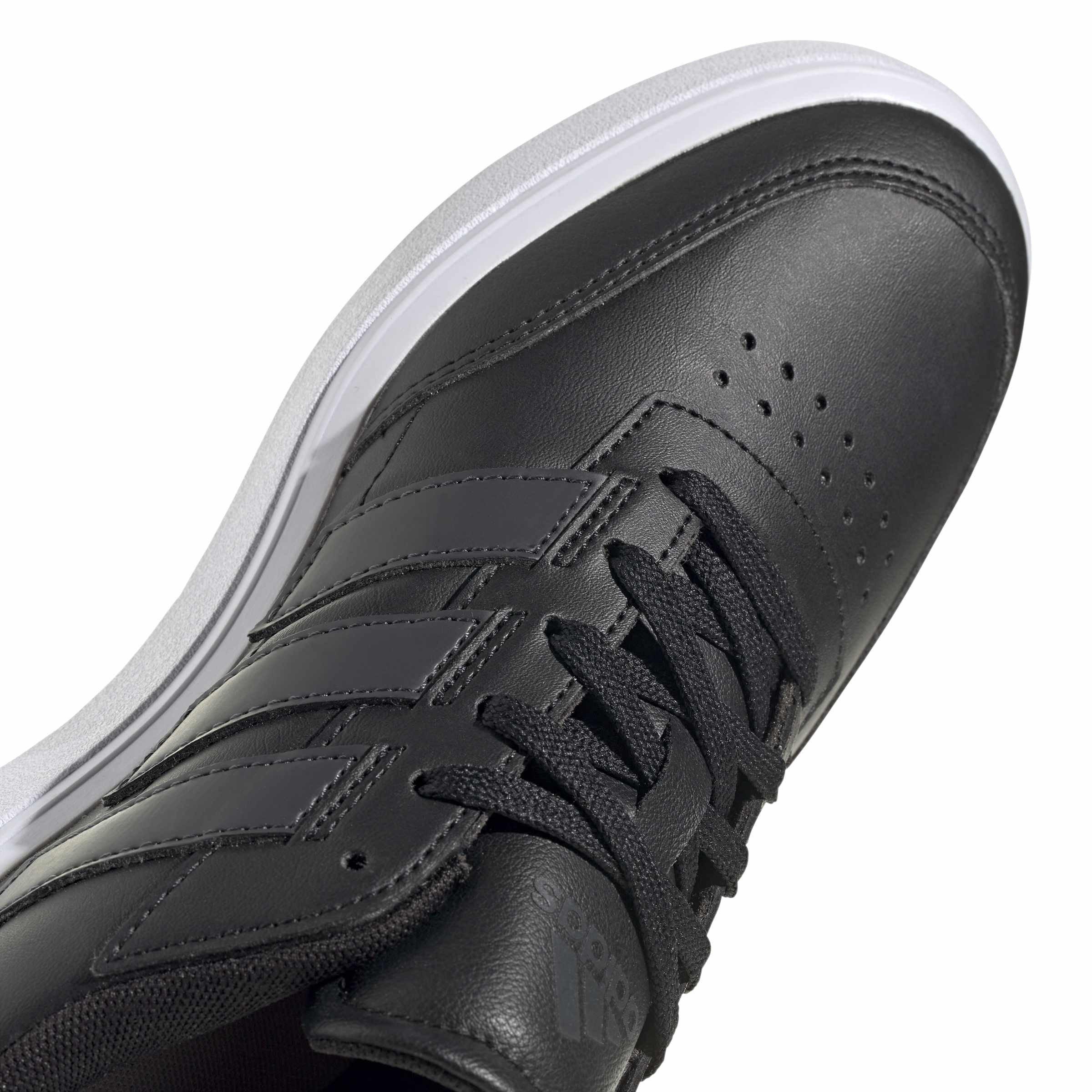 Preto Núcleo/Carbono - adidas - adidas Courtblock Court Trainers Mens - 8