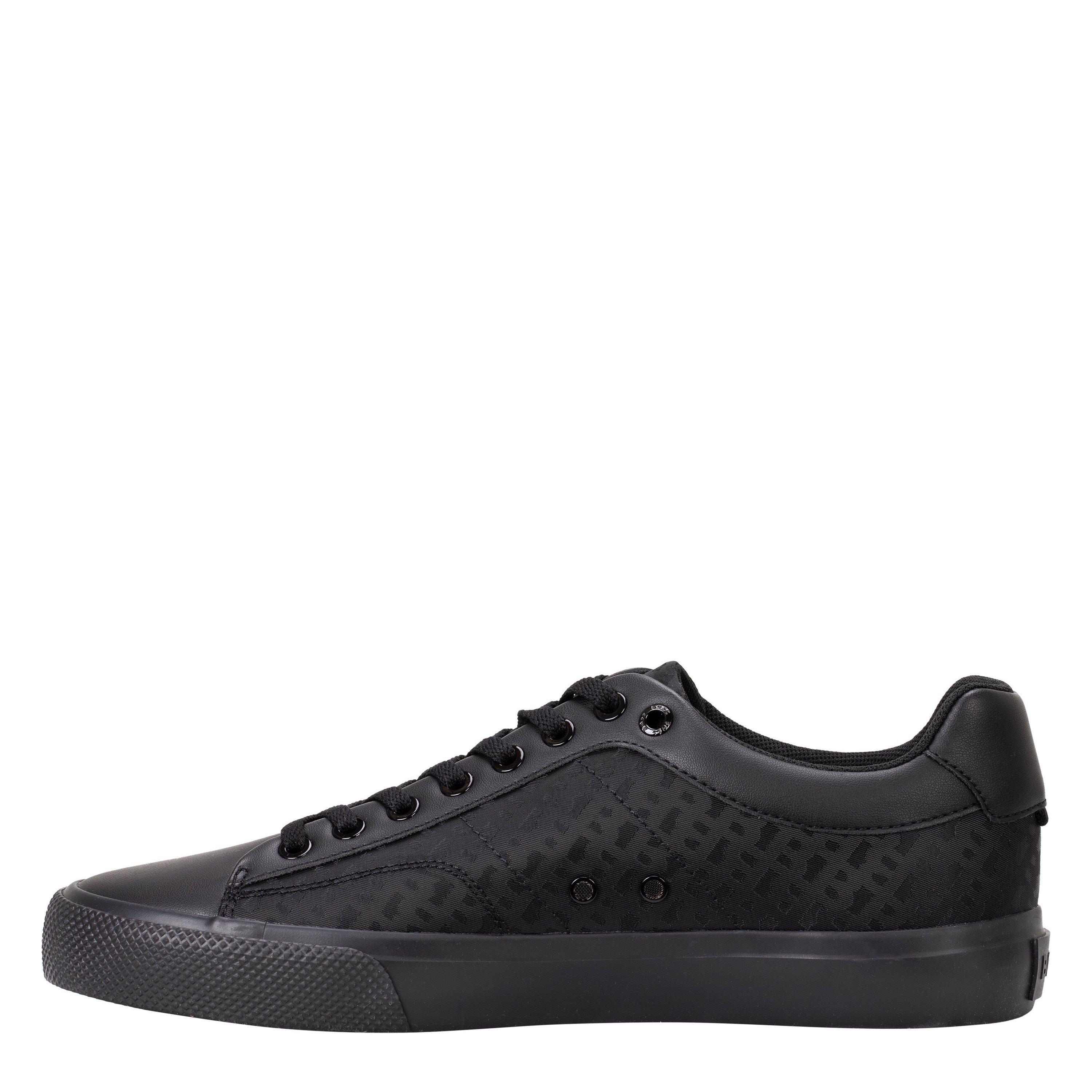 Black Mono 005 - Boss - Aiden Tennis Shoes, Understated Cupsole - 2