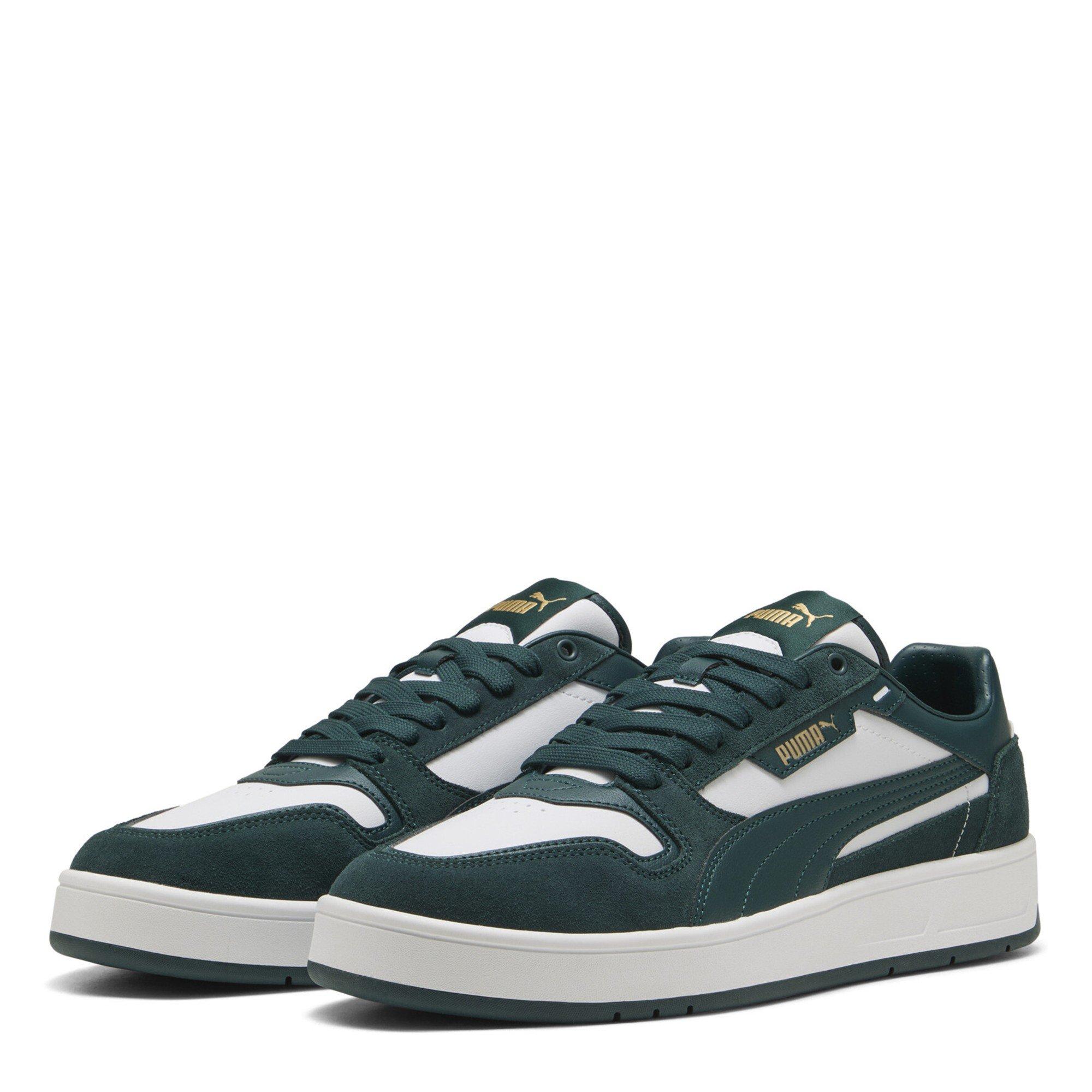 Puma White-Gr - Puma - Men's Court Classic Street Sd Trainers - 1