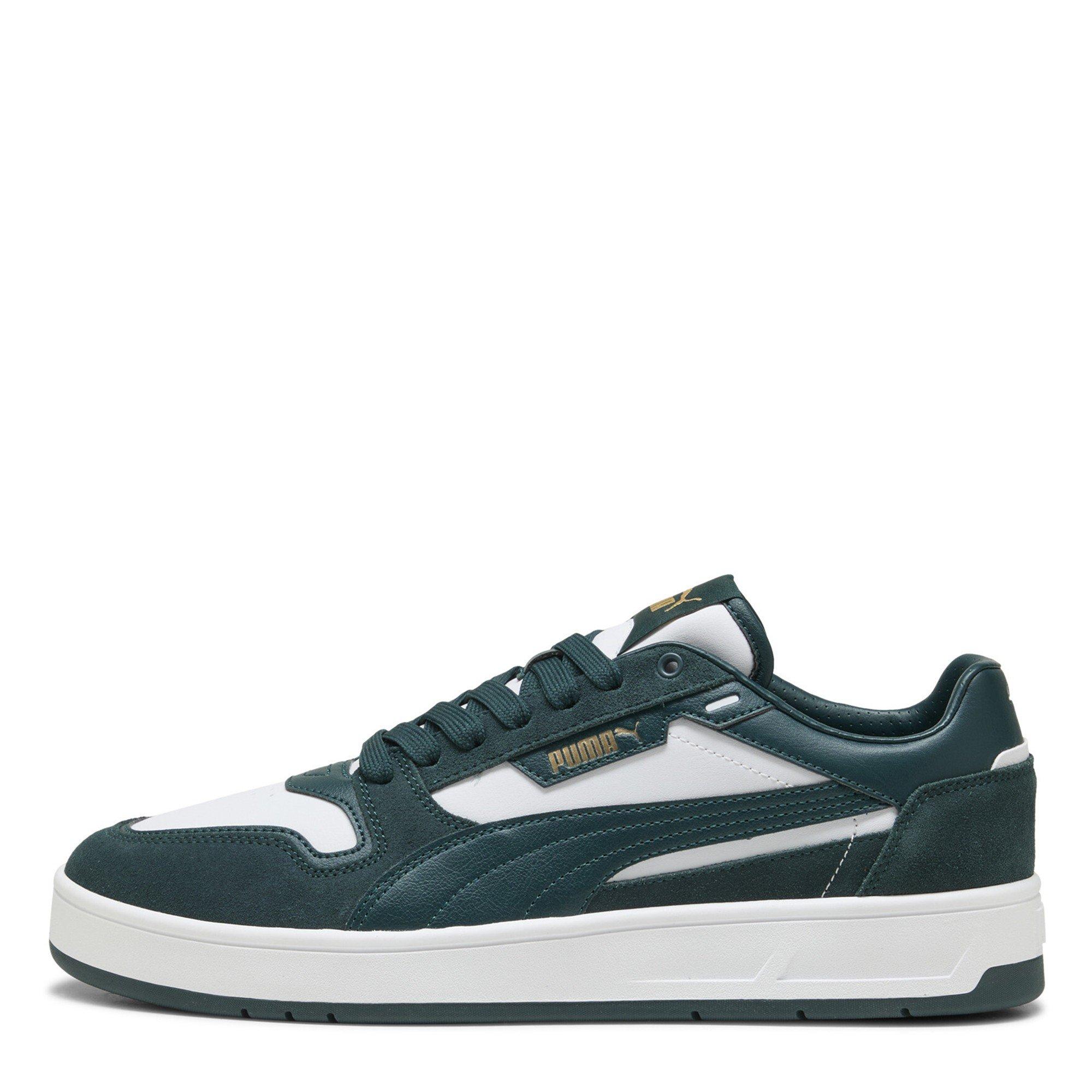 Puma White-Gr - Puma - Men's Court Classic Street Sd Trainers - 2