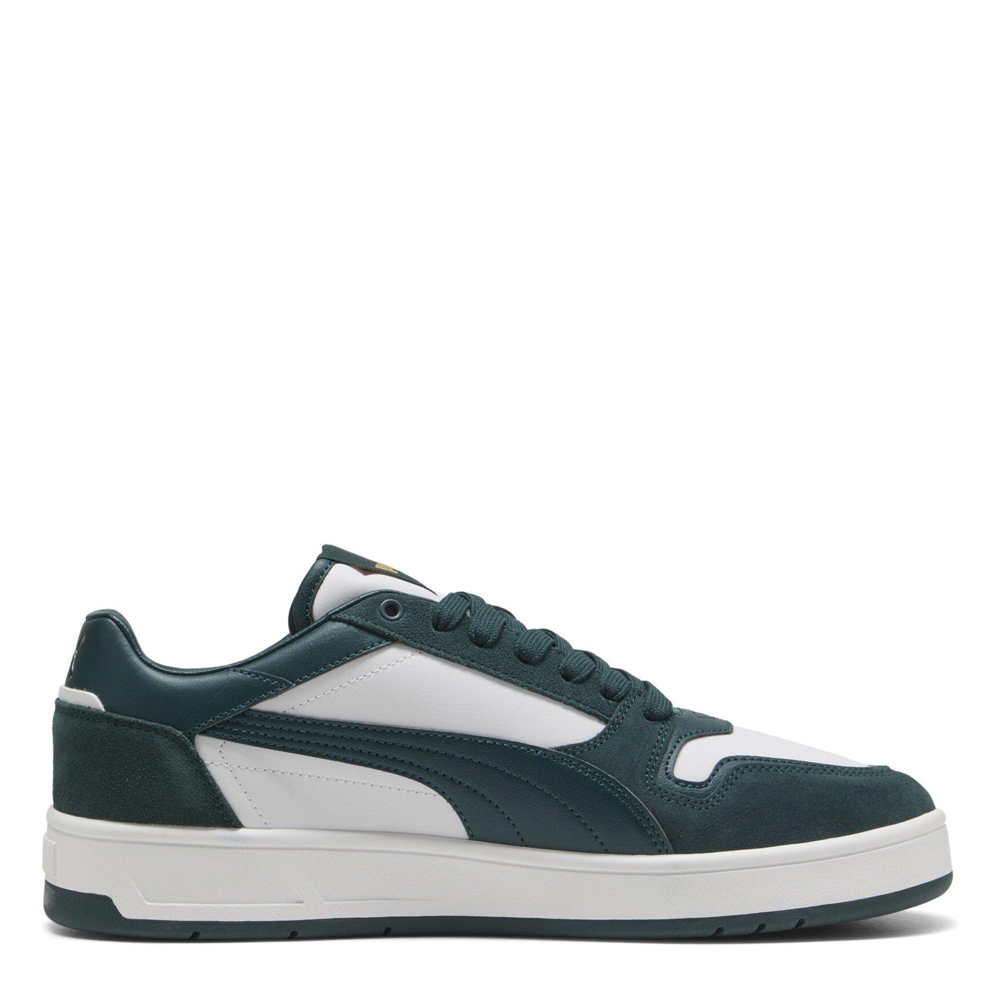 Puma White-Gr - Puma - Men's Court Classic Street Sd Trainers - 4
